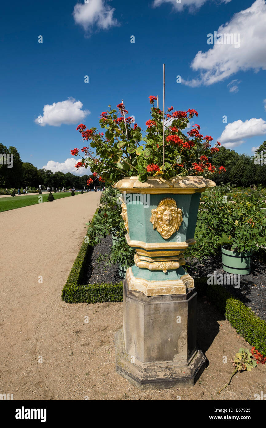 Jardins du Château de Charlottenburg Berlin Allemagne Banque D'Images