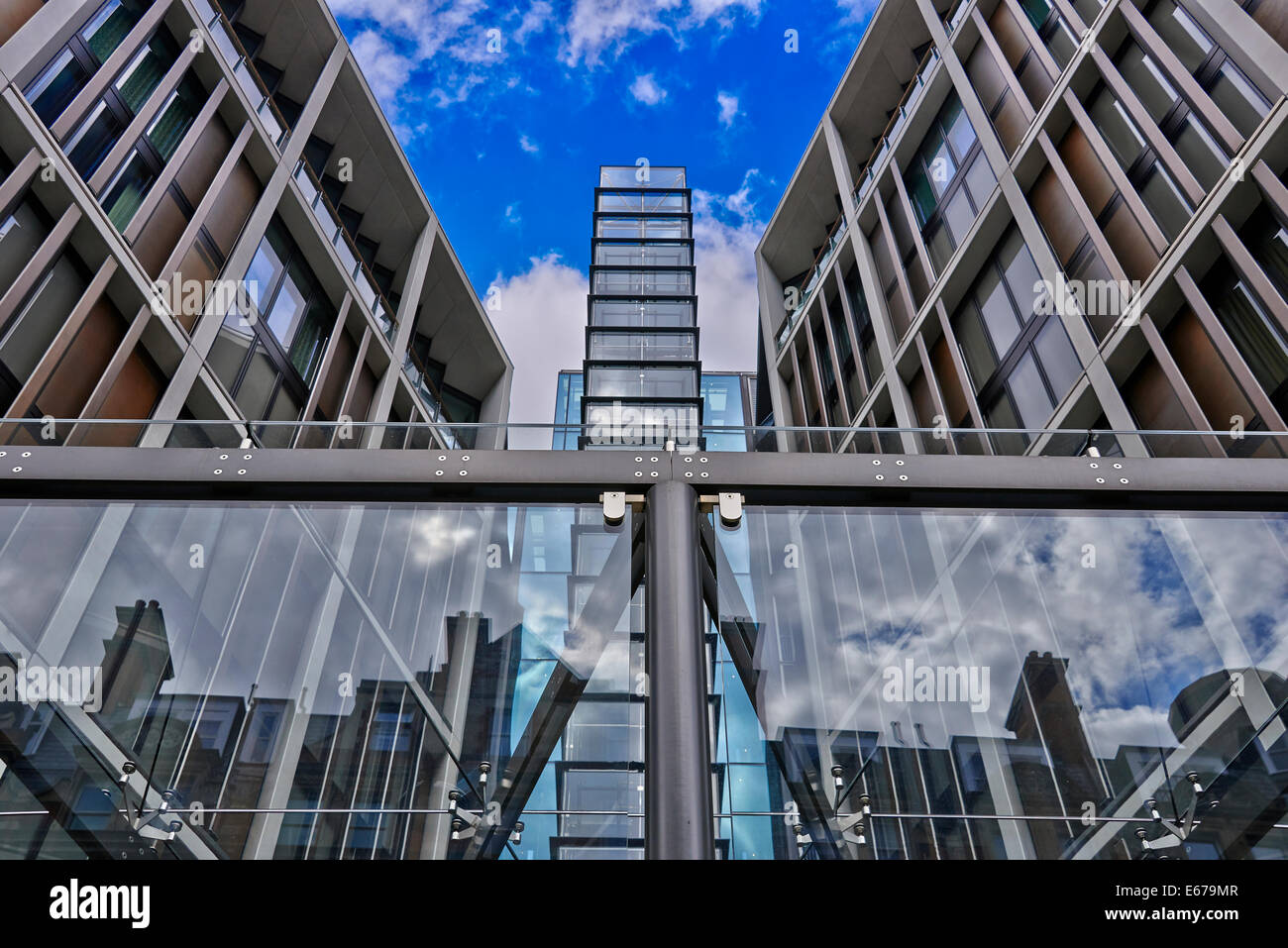 Un Hyde Park est un complexe résidentiel et de détail situé à Knightsbridge, Londres Banque D'Images