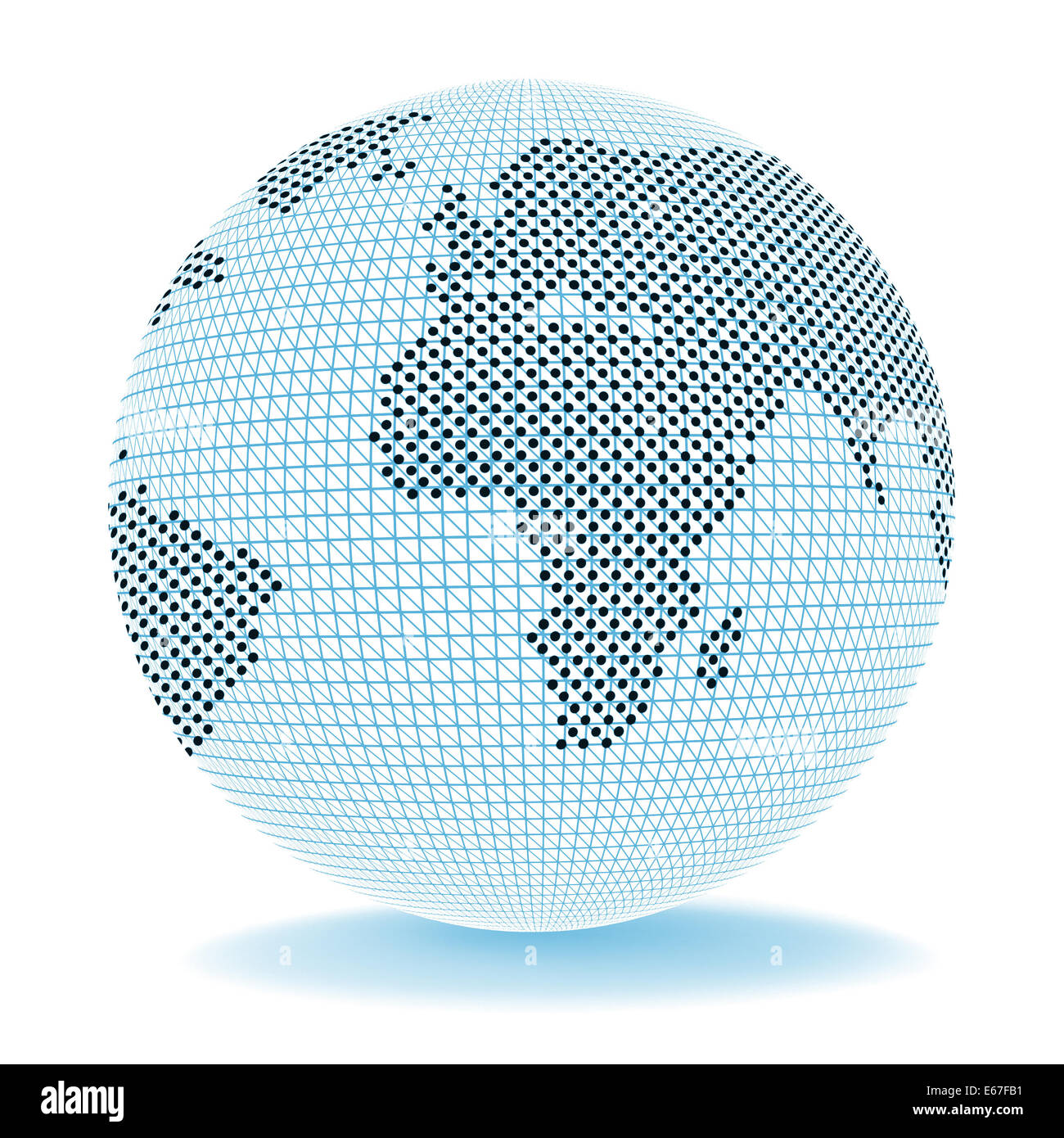 Monde Monde Sens de l'exportation et le commerce électronique à l'échelle mondiale Banque D'Images