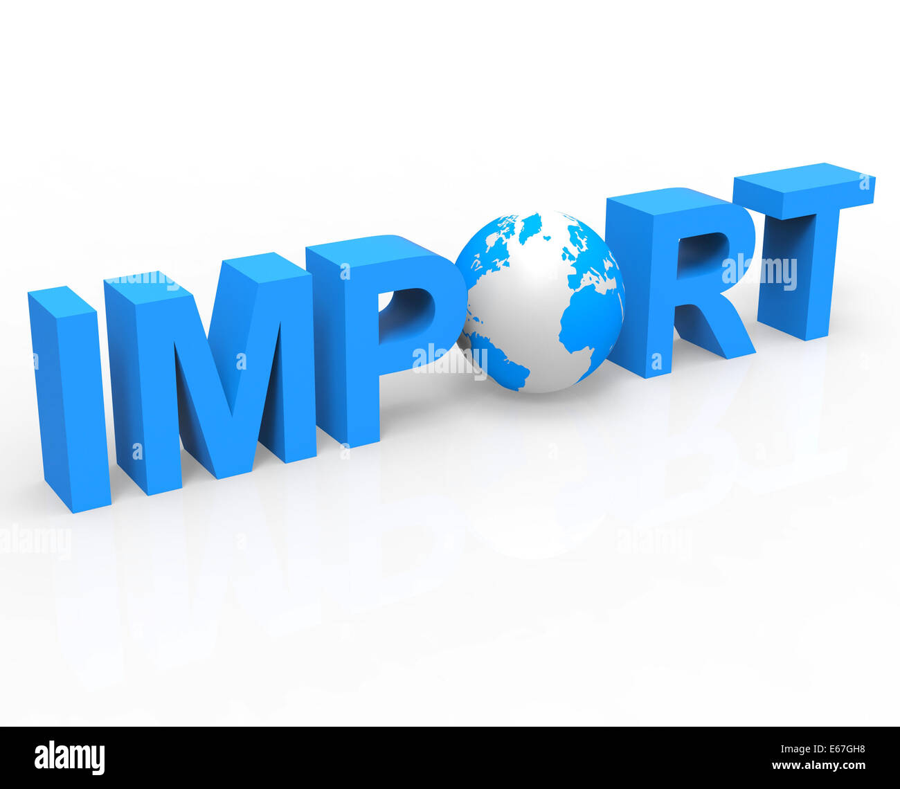 Acheter à l'étranger mondial d'importation montrant et mondaine Banque D'Images