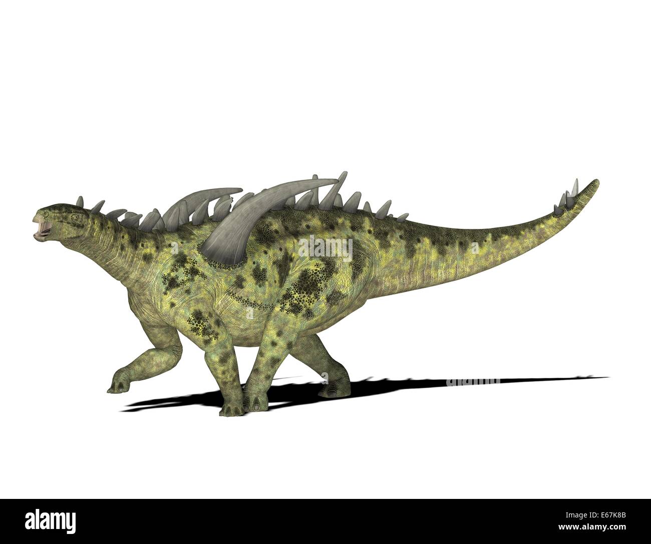 Dinosaur Dinosaurier Gigantspinosaurus / Gigantspinosaurus Banque D'Images