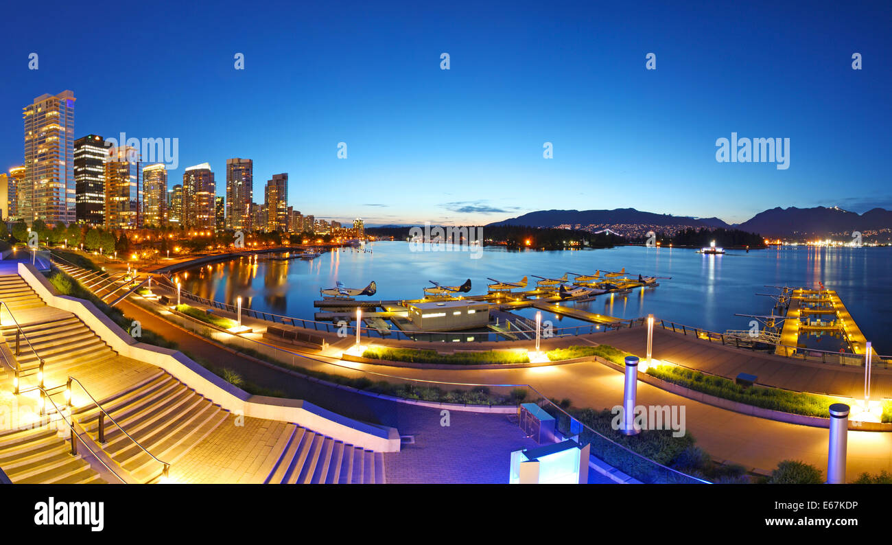 La ville de Vancouver au Canada Banque D'Images