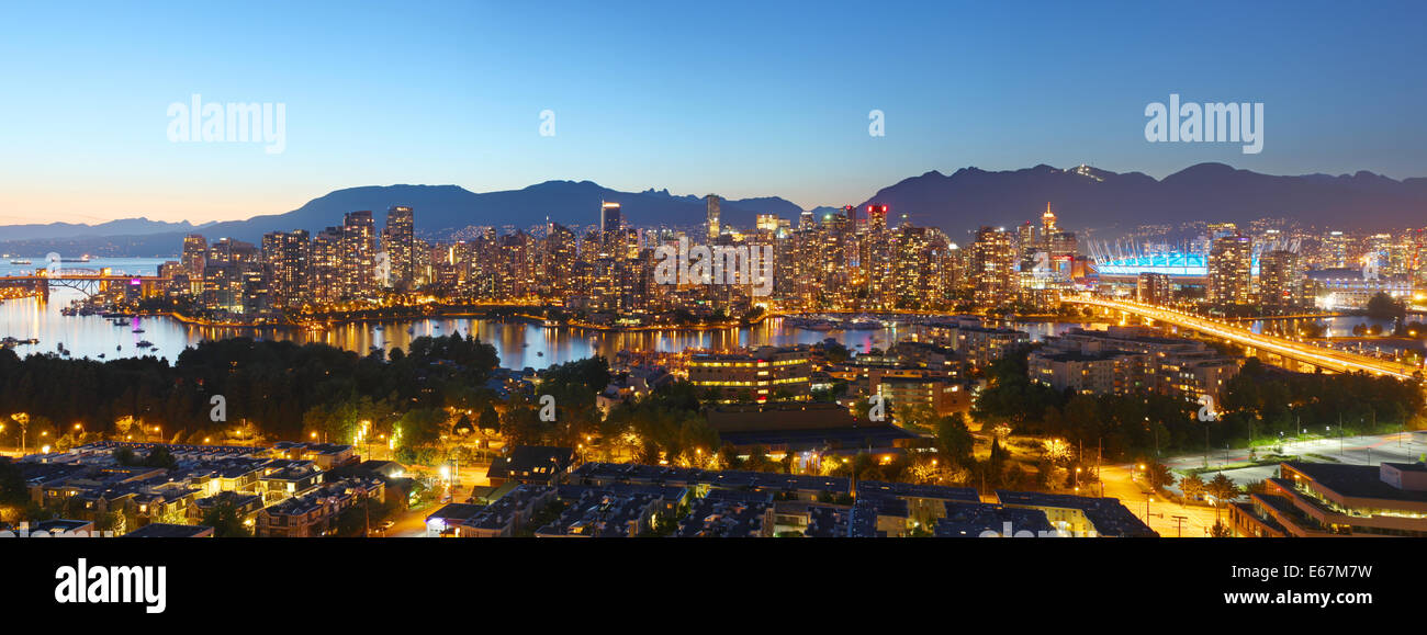 Au Canada, Vancouver Banque D'Images