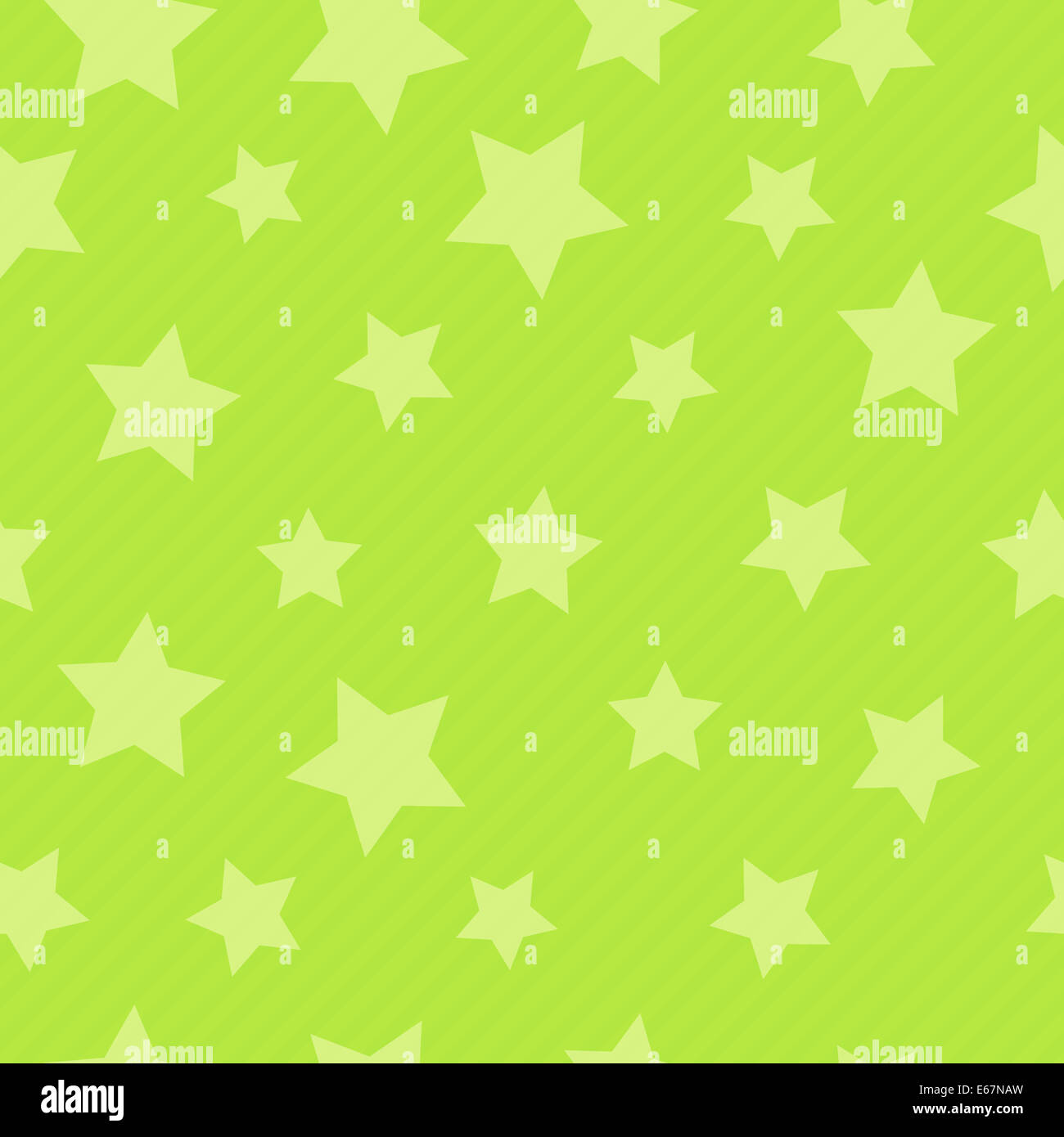 Arrière-plan transparent vert avec des étoiles Banque D'Images