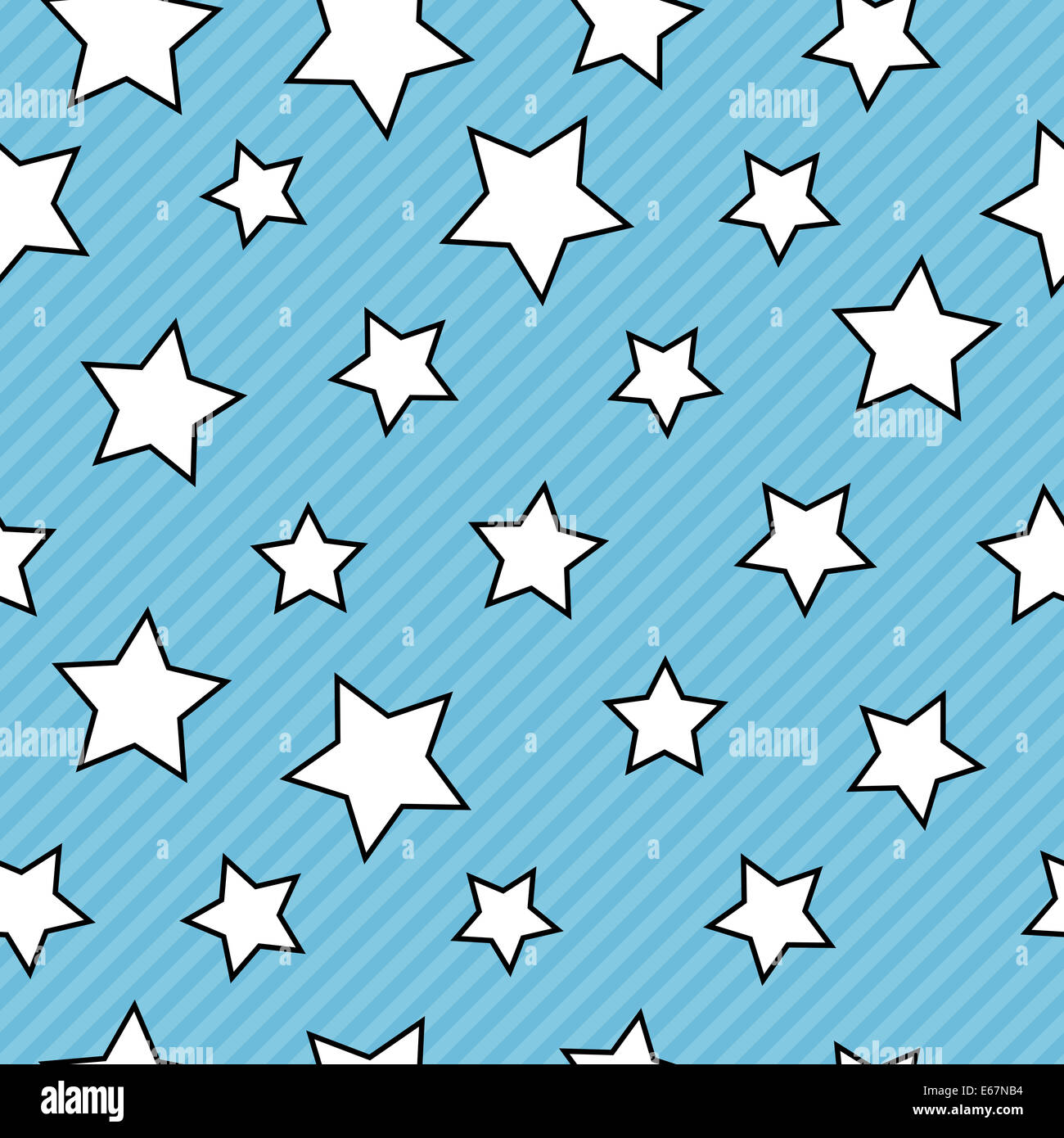 Arrière-plan transparent bleu avec des étoiles Banque D'Images