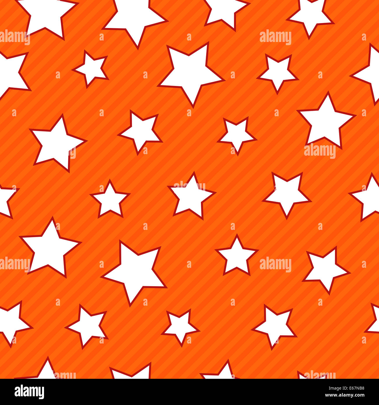 Arrière-plan transparent orange avec étoile Banque D'Images