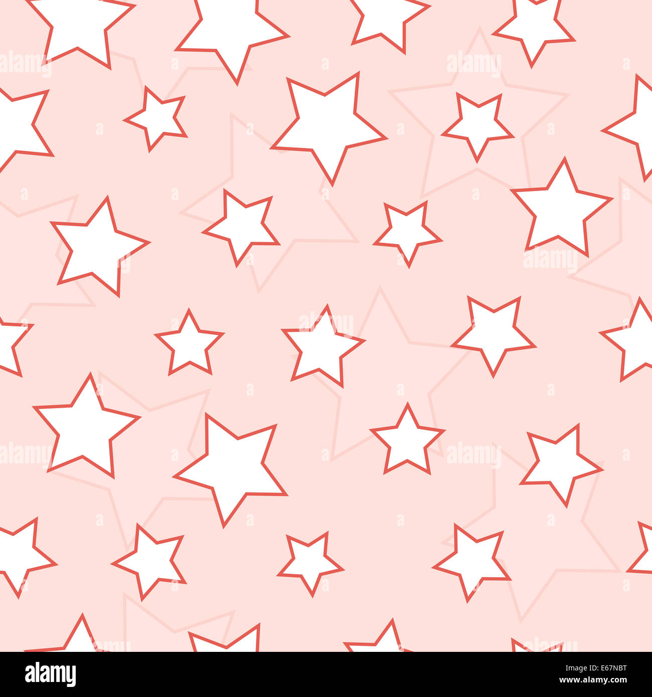 Arrière-plan transparent rose avec des étoiles Banque D'Images