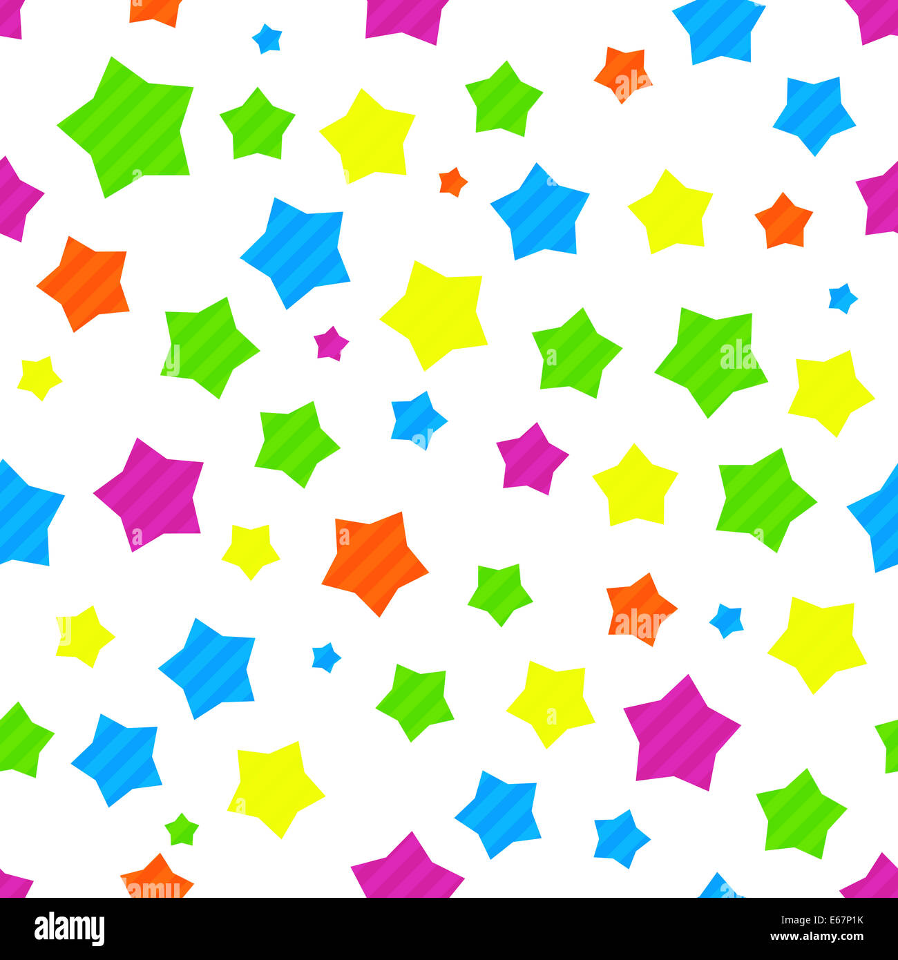 Rayures colorées avec arrière-plan transparent stars Banque D'Images