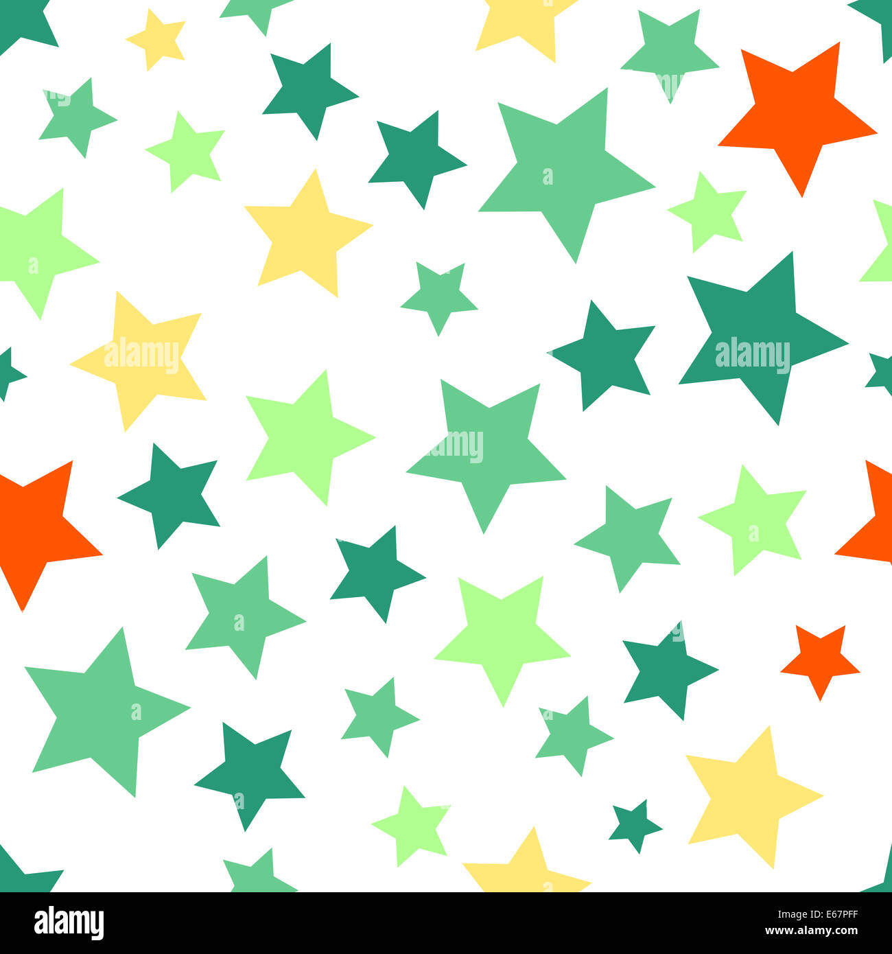 Résumé fond transparent avec des étoiles colorées Banque D'Images