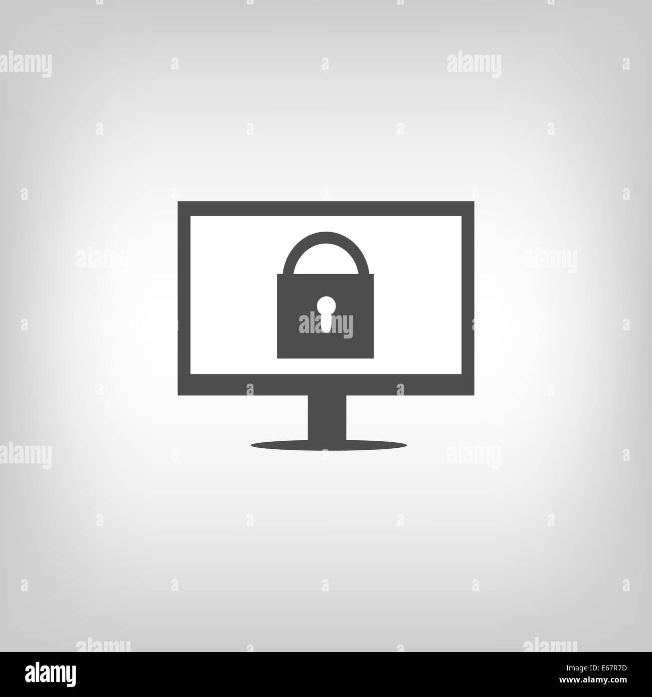 Signe de sécurité Banque D'Images