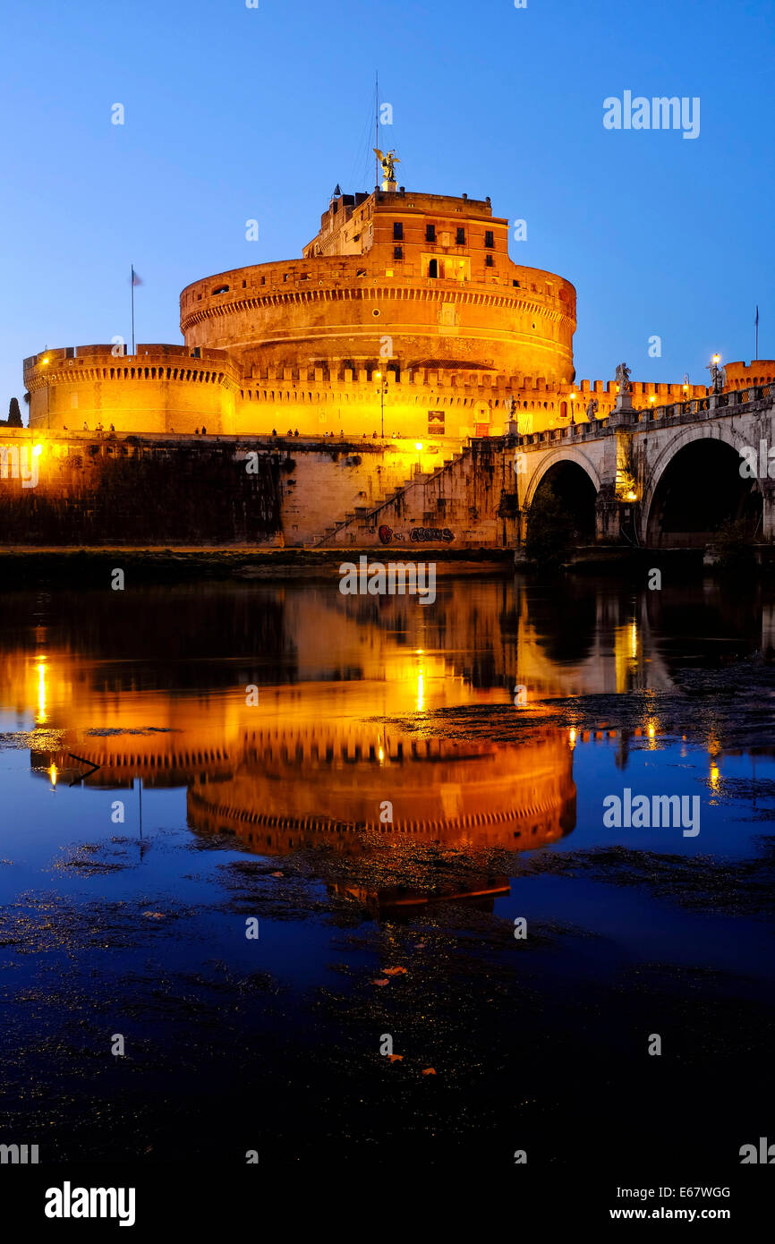 Castel Sant'Angelo, Rome Italie Banque D'Images