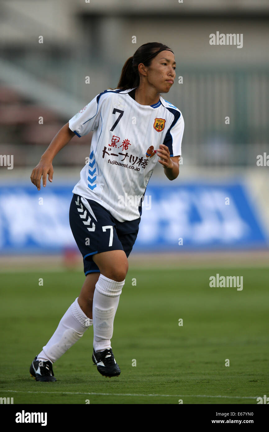 Nakajima Emi (AINC), août 17,2014 - Football / Soccer : 2014 Nadeshiko League, entre Urawa Reds 0-1 chers à Urawakomaba AINC KOBE LEONESSA Stadium, Saitama, Japon. (Photo de Jun Tsukida/AFLO SPORT) Banque D'Images