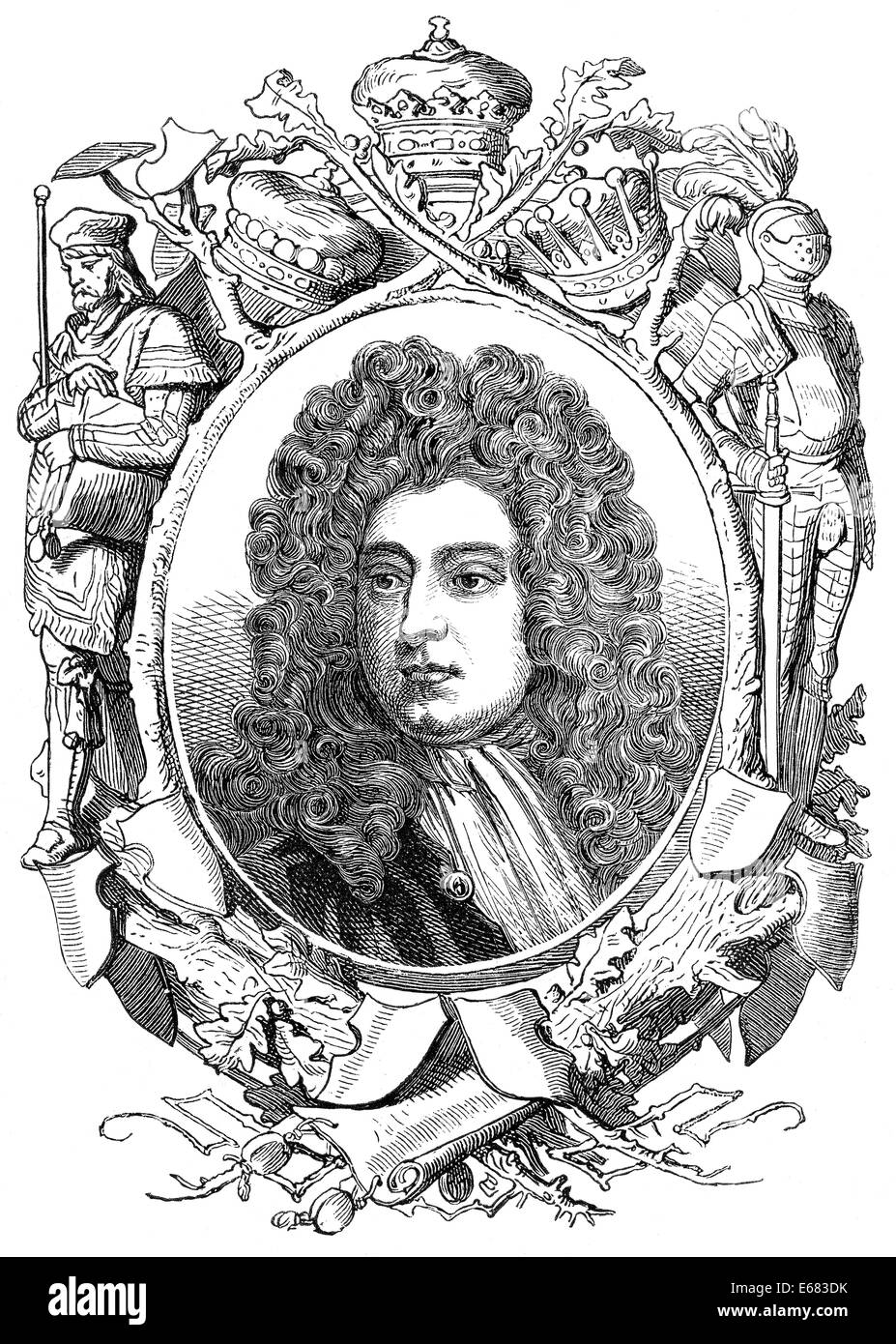 William Cavendish, 3e comte de Devonshire, 1617-1684, un noble anglais, partisan royaliste, William Cavendish, 3. Comte de Dev Banque D'Images
