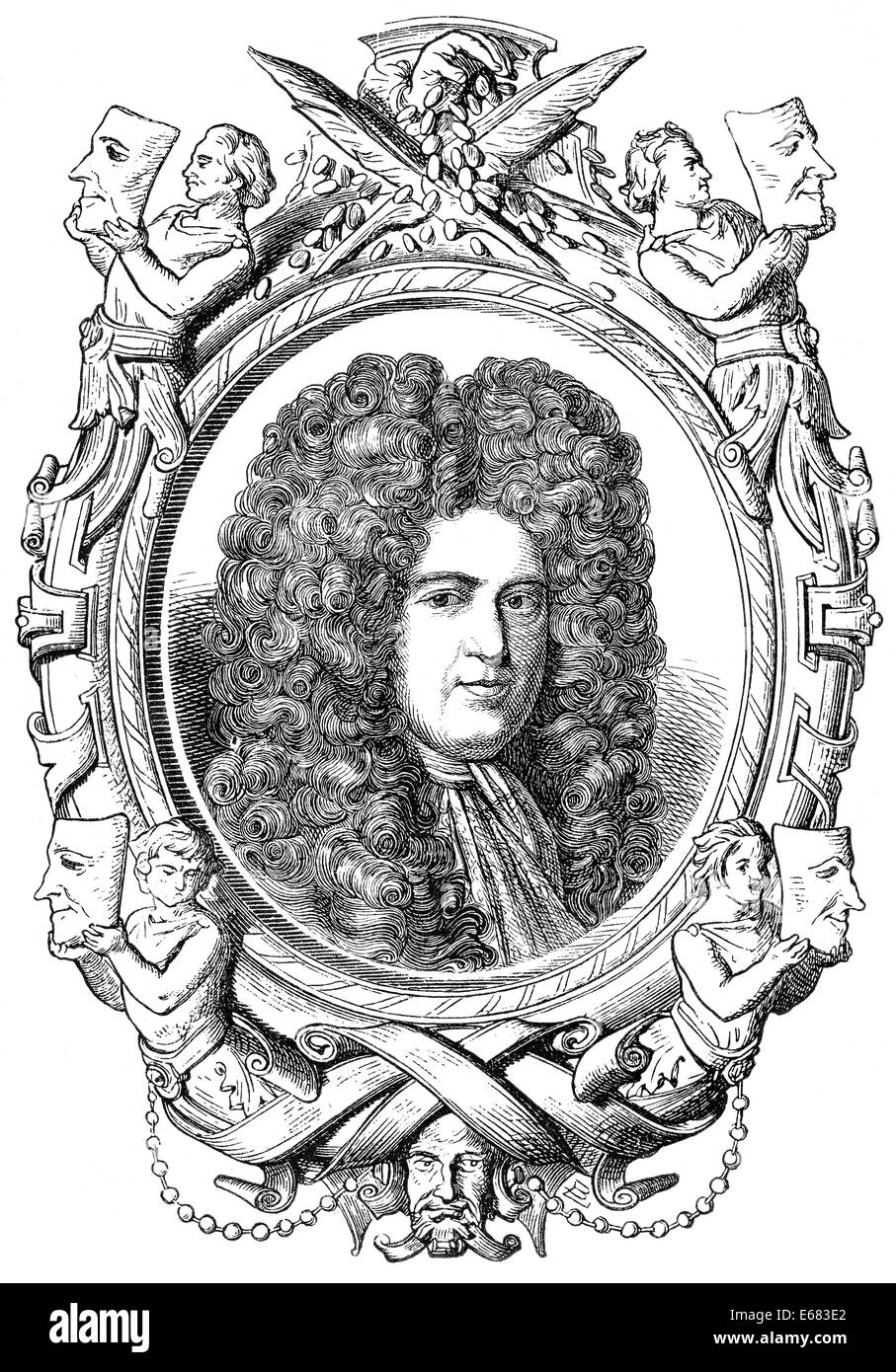 Ézéchiel Spanheim, Freiherr von, 1629-1710, un diplomate et érudit, germano-suisse Banque D'Images