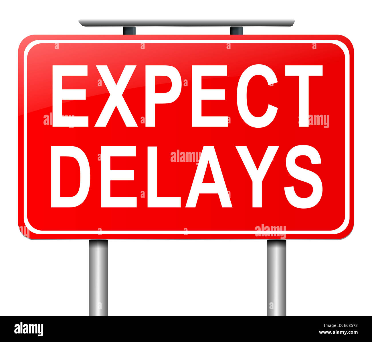Notion de retard Banque d'images détourées Alamy