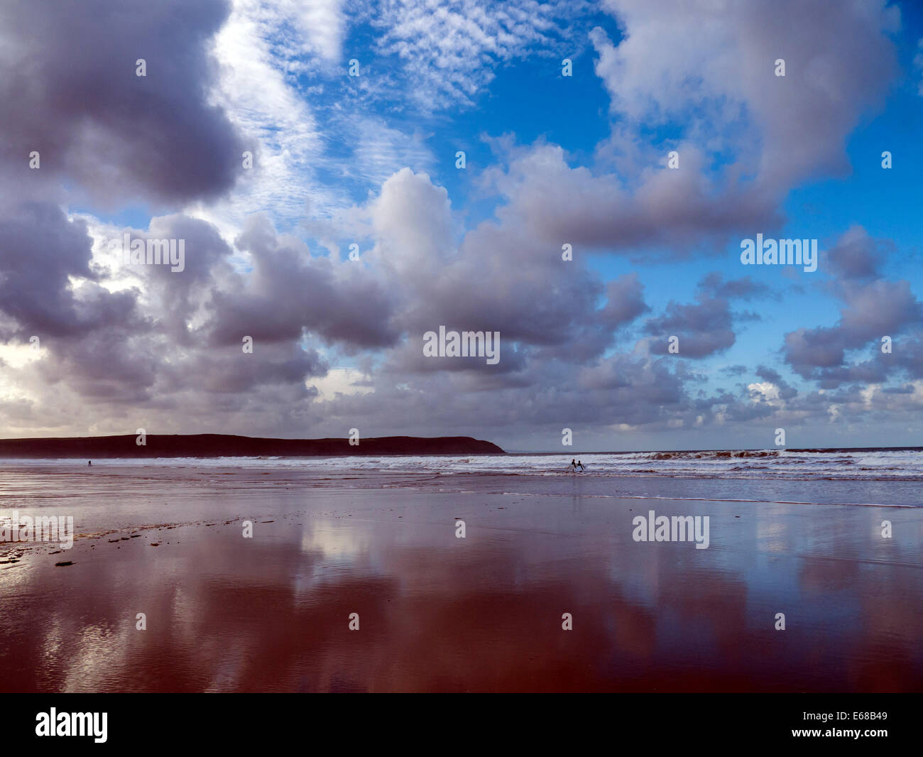 Woolacombe Sands, North Devon Banque D'Images