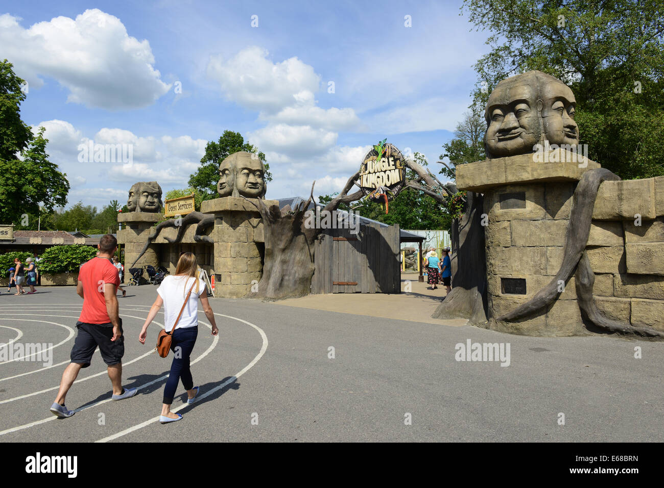 Longleat Safari Park, Wiltshire, Angleterre Banque D'Images