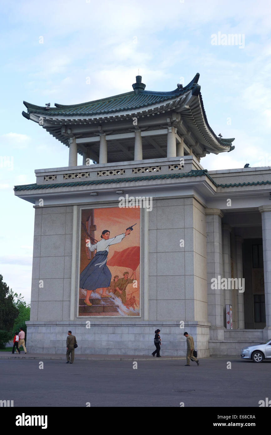 Opera House vérifier pyongyang Banque D'Images
