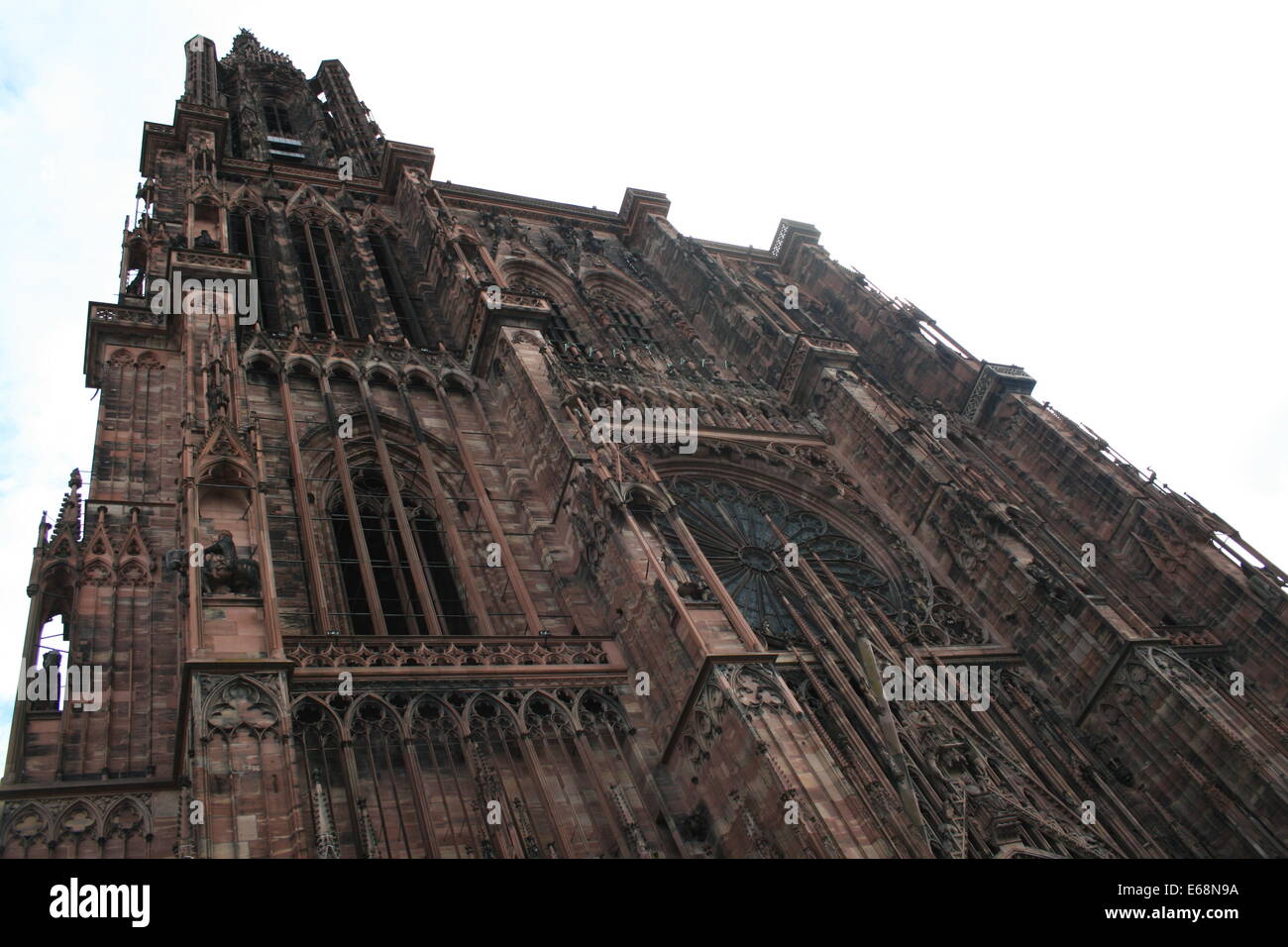 Strasbourg, La Cathédrale, Dame, l'église Notre-Dame Banque D'Images