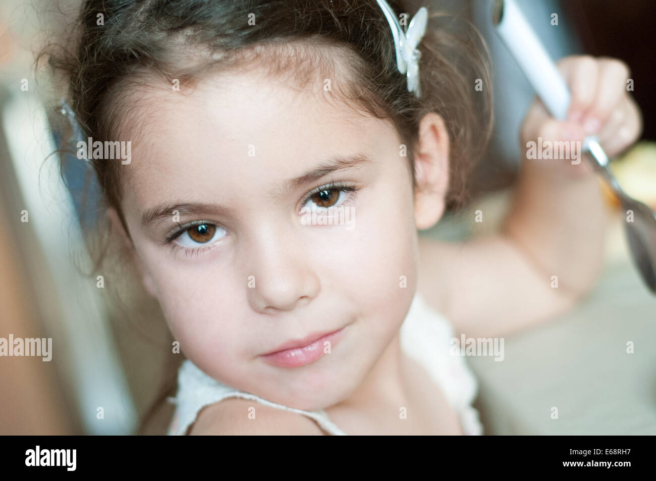 Portrait de jeune fille Banque D'Images