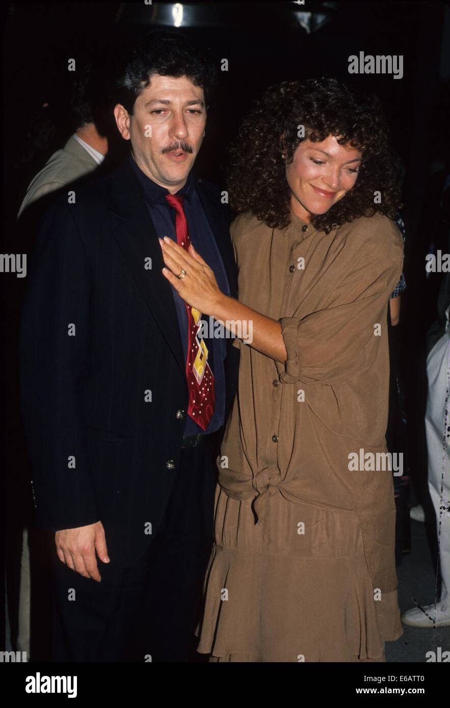 AMY IRVING Peter Riegert.f6844.(Image Crédit : © John Barrett/Globe Photos/Zuma sur le fil) Banque D'Images