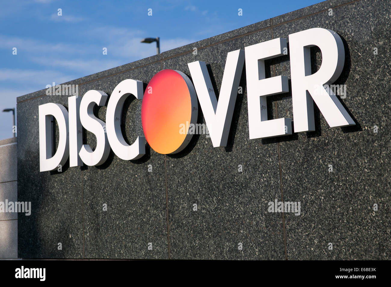 Le siège de Discover Financial Services à Riverwoods, Illinois. Banque D'Images