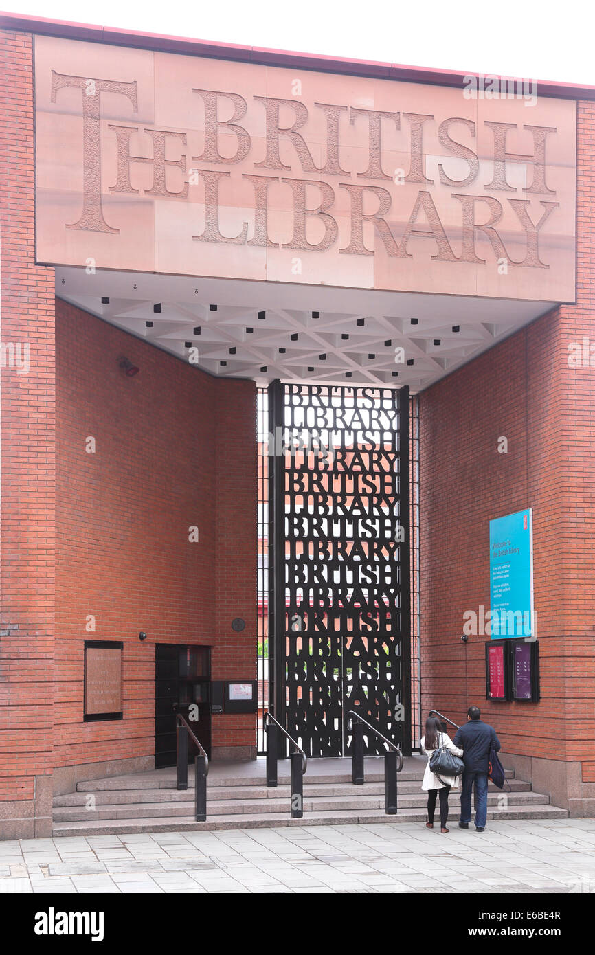 Lettonie Grande-bretagne Londres British Library Banque D'Images
