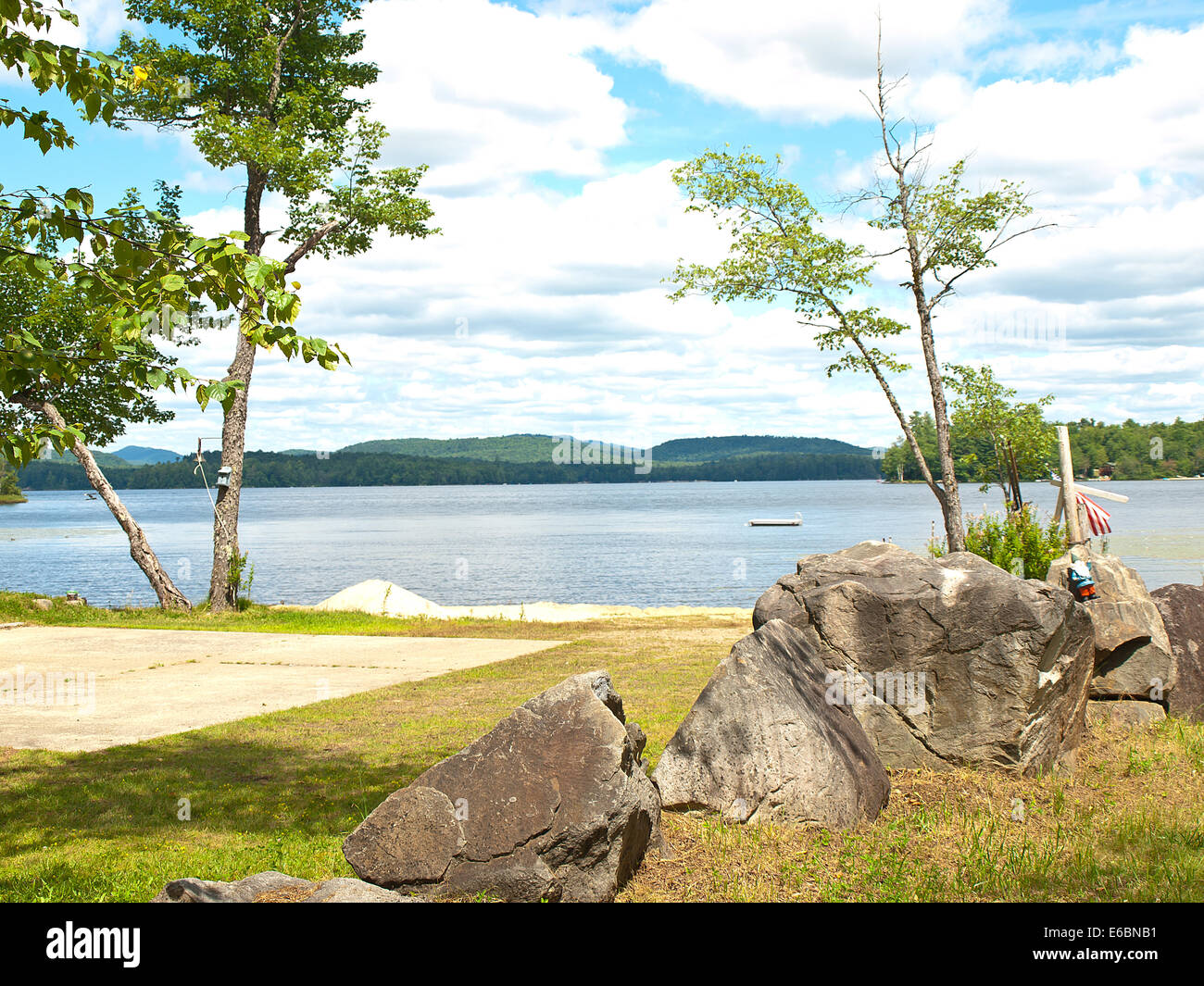 Adirondack Lake Banque D'Images