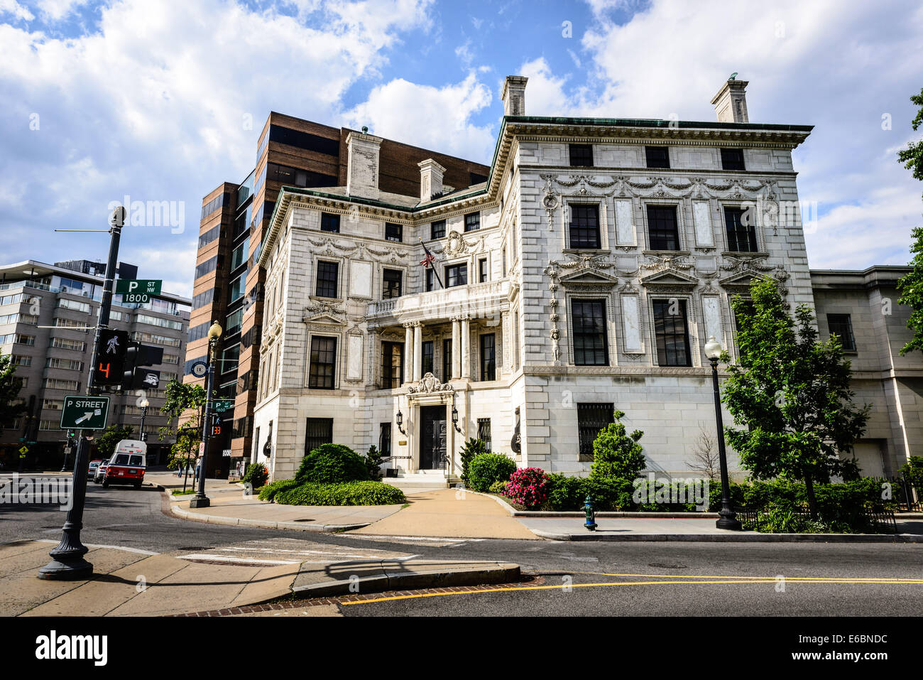 L'ancien Club de Washington, Patterson Mansion, 15 Dupont Circle NW, Washington DC Banque D'Images L'ancien Club de Washington, Patterson Mansion, 15 Dupont Circle NW, Washington DC Banque D'Images
