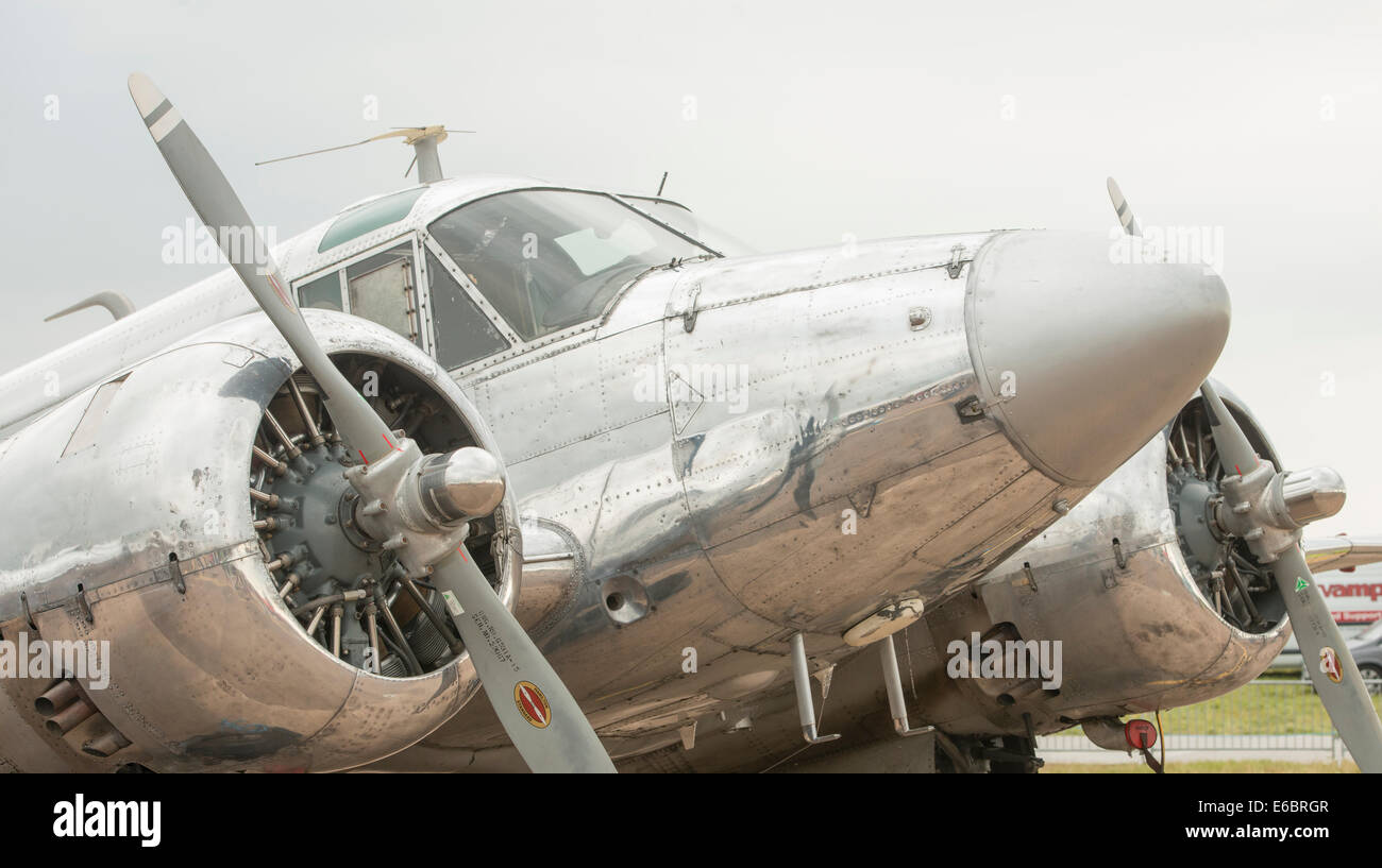 Hêtre G18S sur la ligne d'affichage statique au Royal International Air Tattoo Banque D'Images