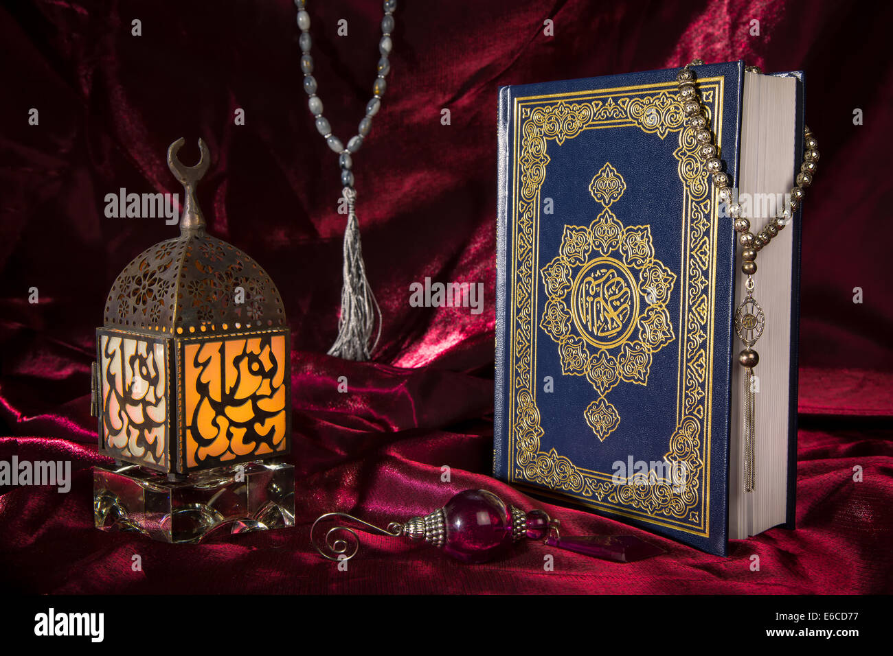 Le Coran est la bible pour les musulmans Banque D'Images