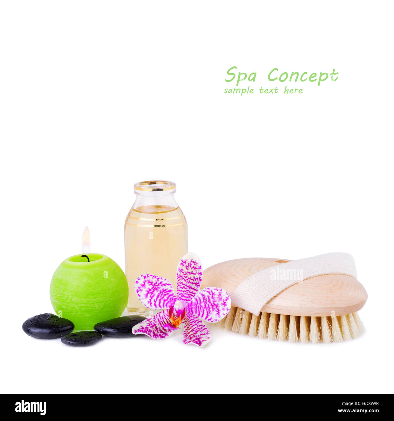 Spa Concept image avec l'espace libre pour votre texte Banque D'Images