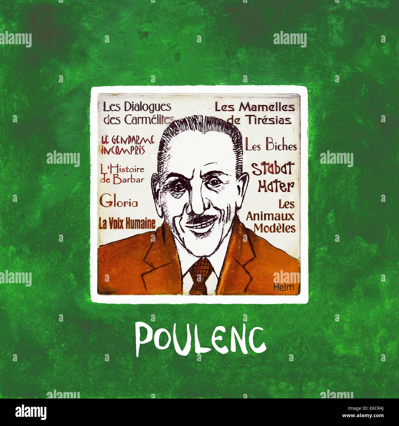 Poulenc Poulenc francis Banque de photographies et d’images à haute résolution ...