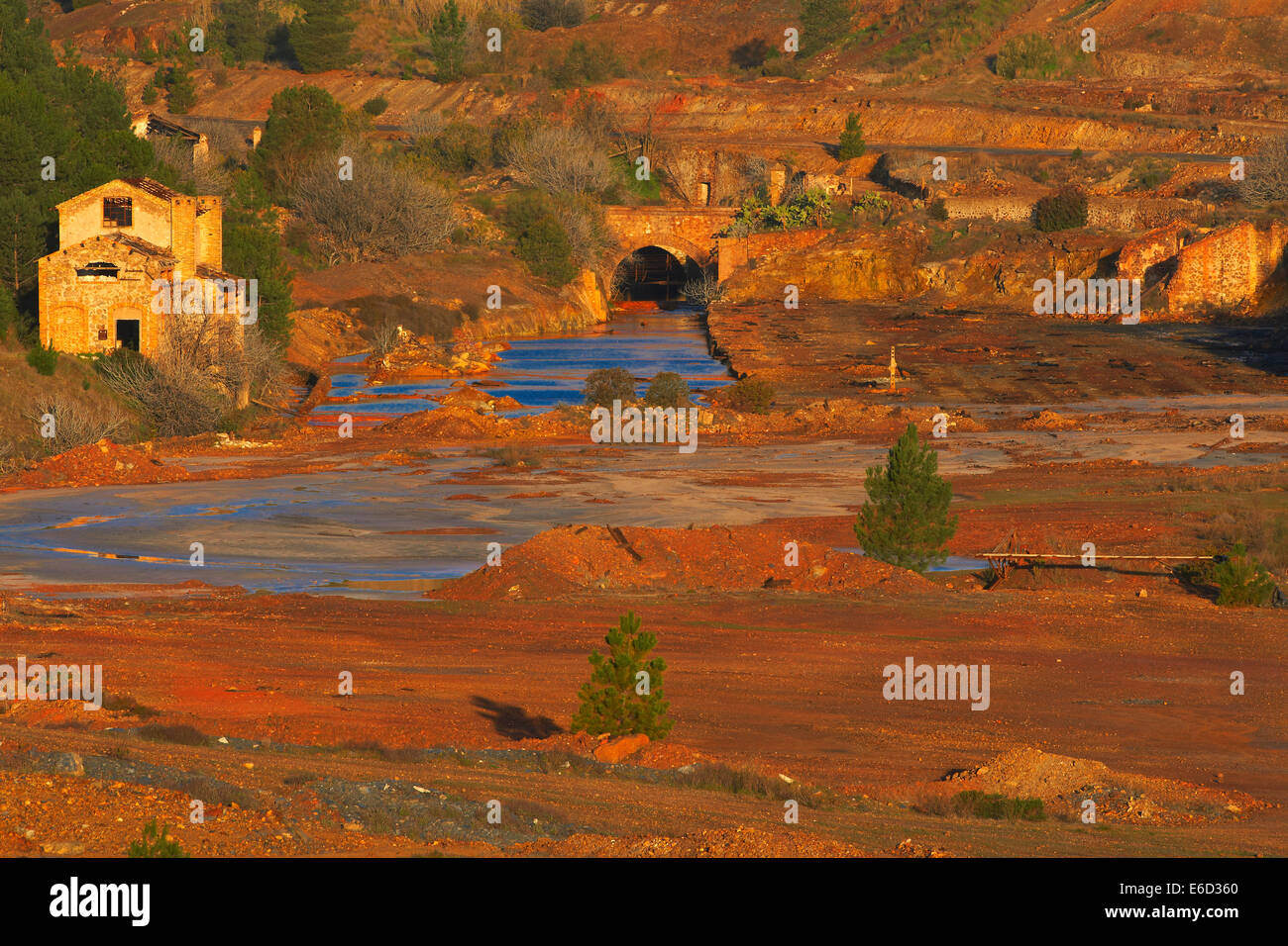 Rio Tinto Rio Tinto, mines, province de Huelva, Andalousie, Espagne Banque D'Images