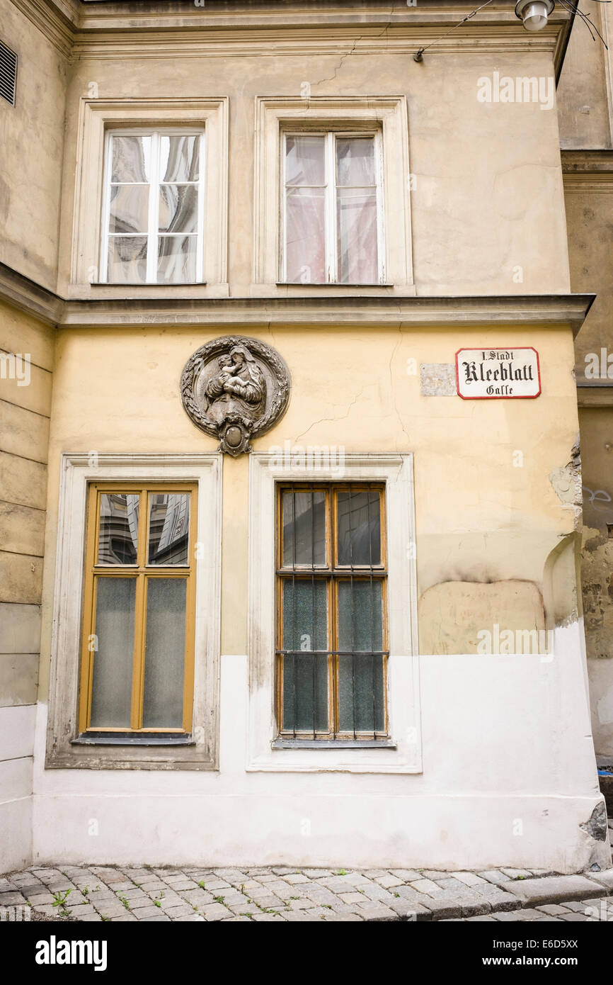 Kleeblatt Gasse, Vienne, Europe Banque D'Images