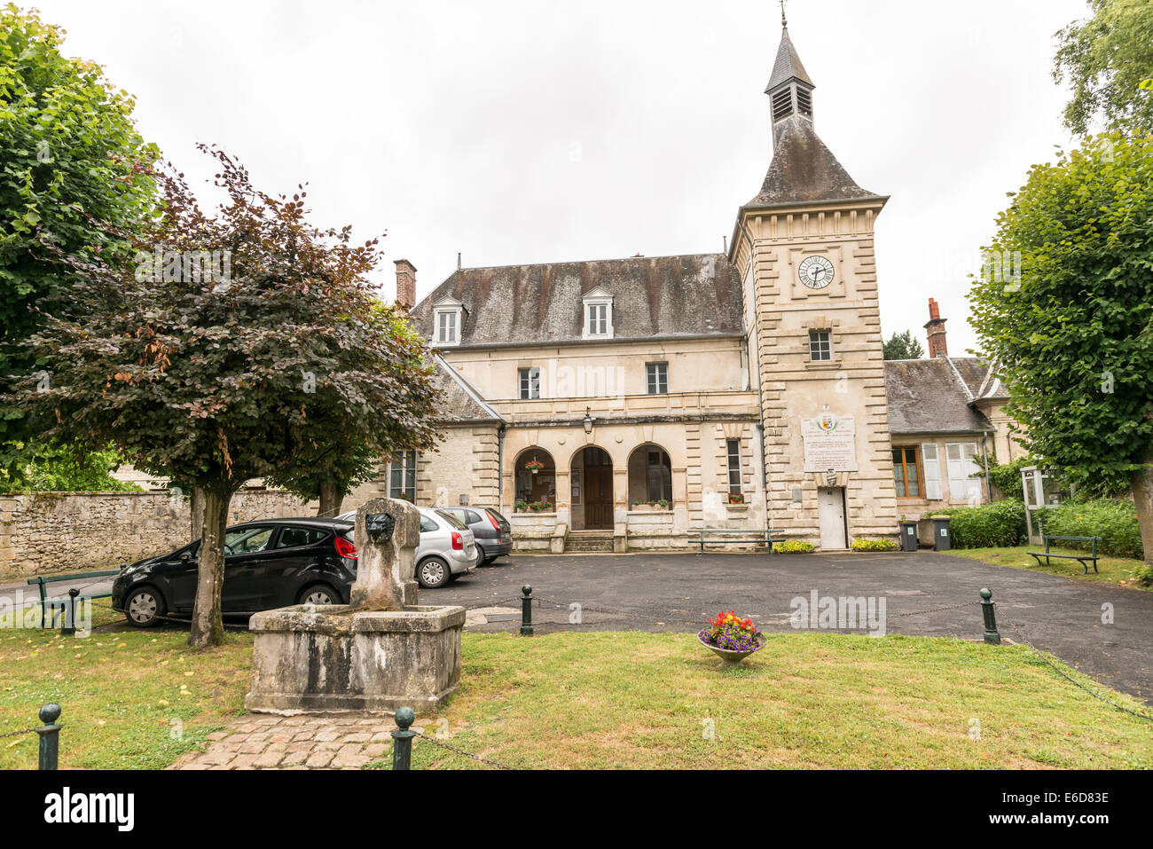 Bourguignon-sous-Montbavin Banque D'Images