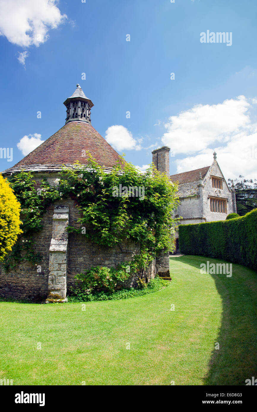 Le pigeonnier à Athelhampton House, Dorset, England, UK Banque D'Images