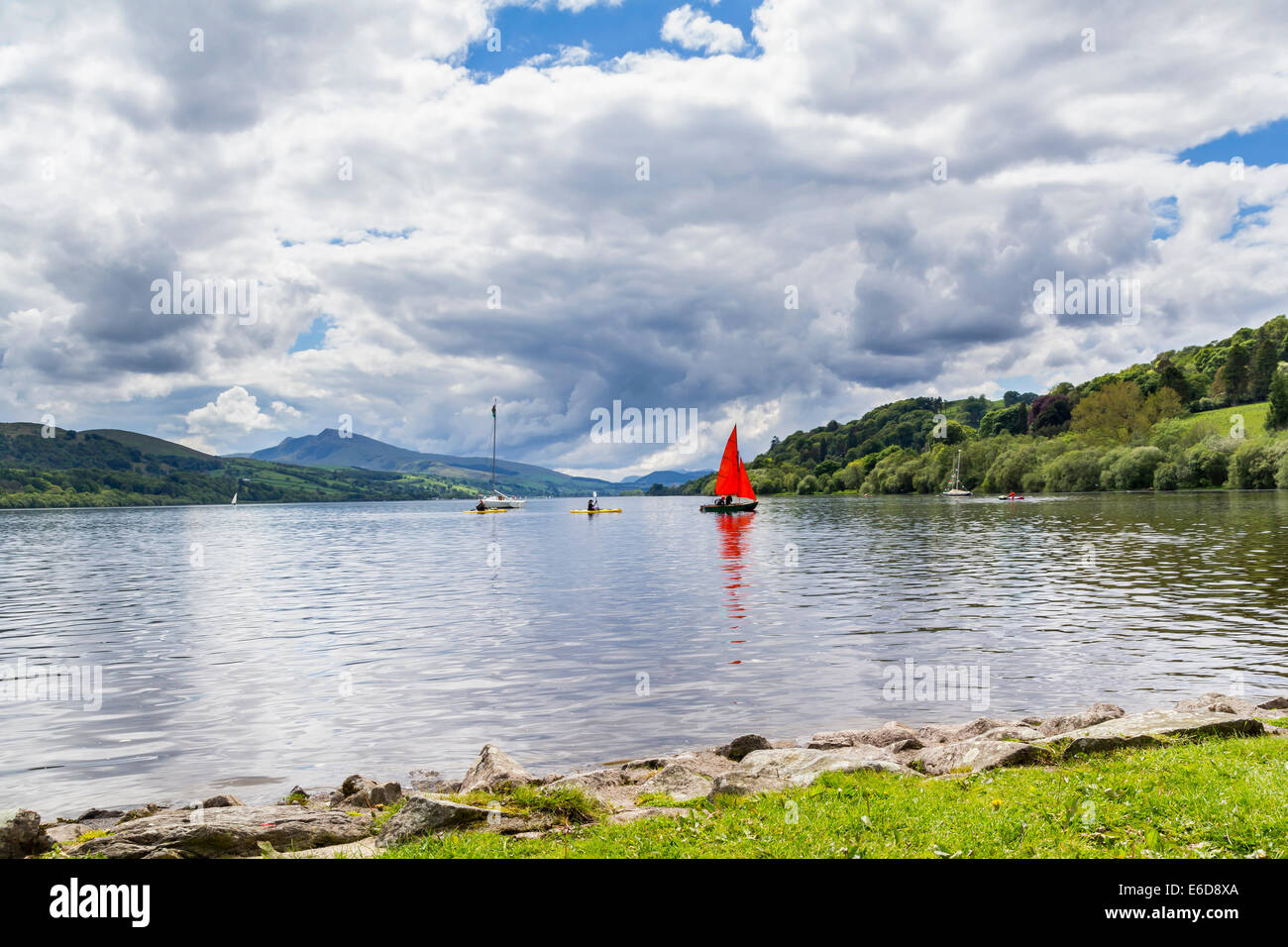 Llyn Tegid Bala Lake ou en gallois est un grand lac en Gwynedd, Pays de  Galles, Royaume-Uni, Europe Photo Stock - Alamy