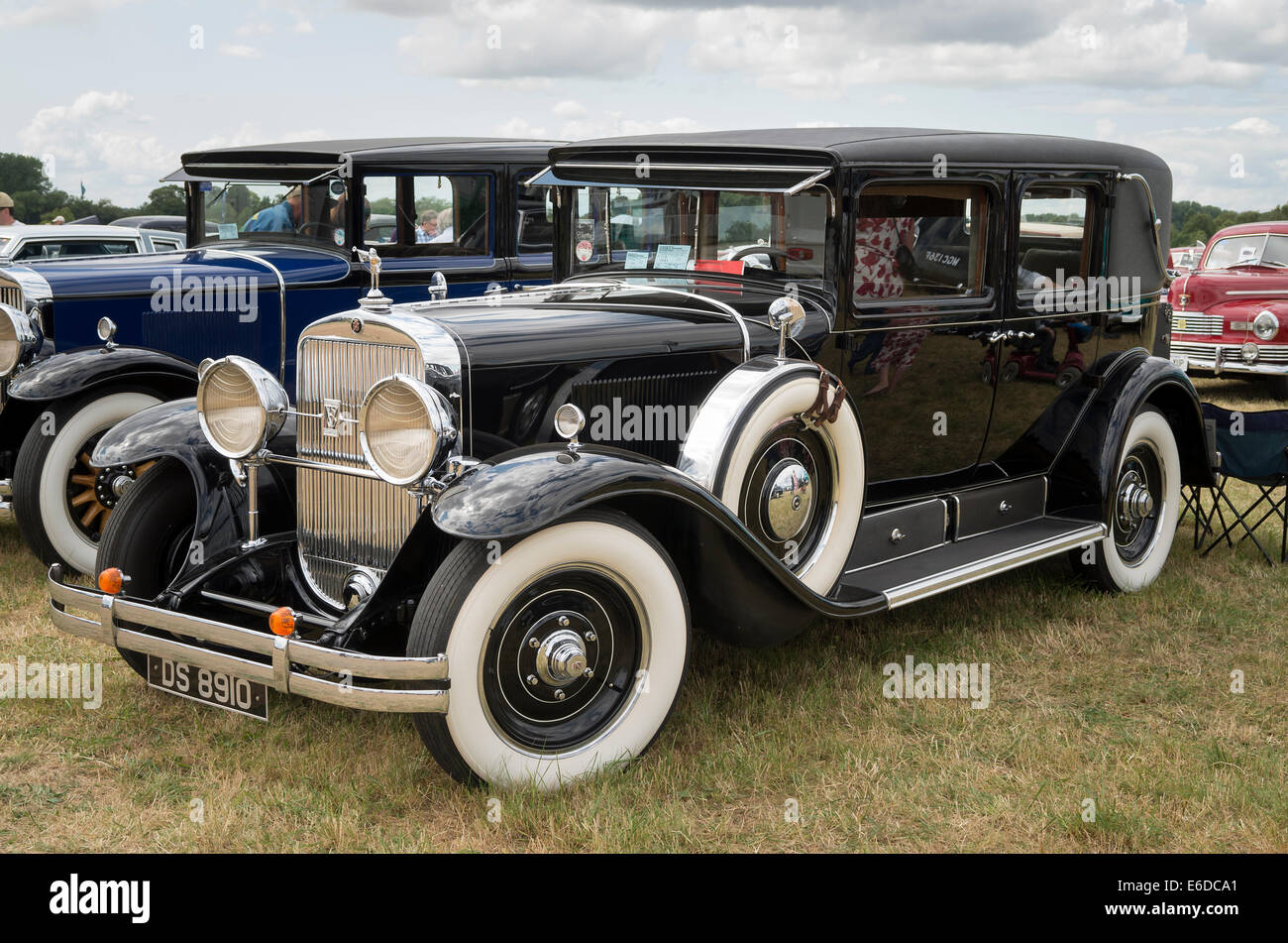 1920 Cadillac dans une voiture américaine English show Photo Stock - Alamy