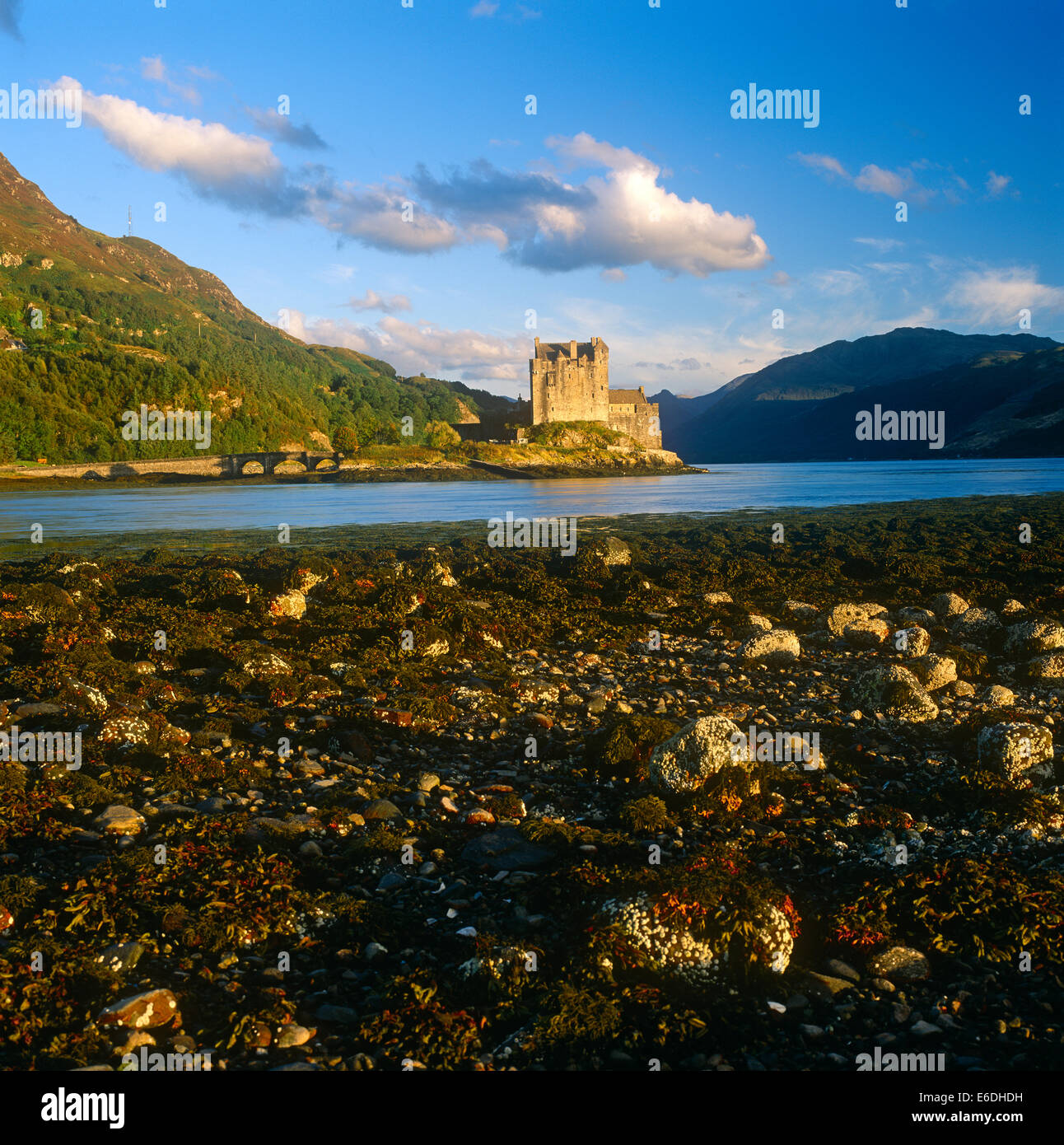 Le château d'Eilean Donan duich scotland uk Banque D'Images