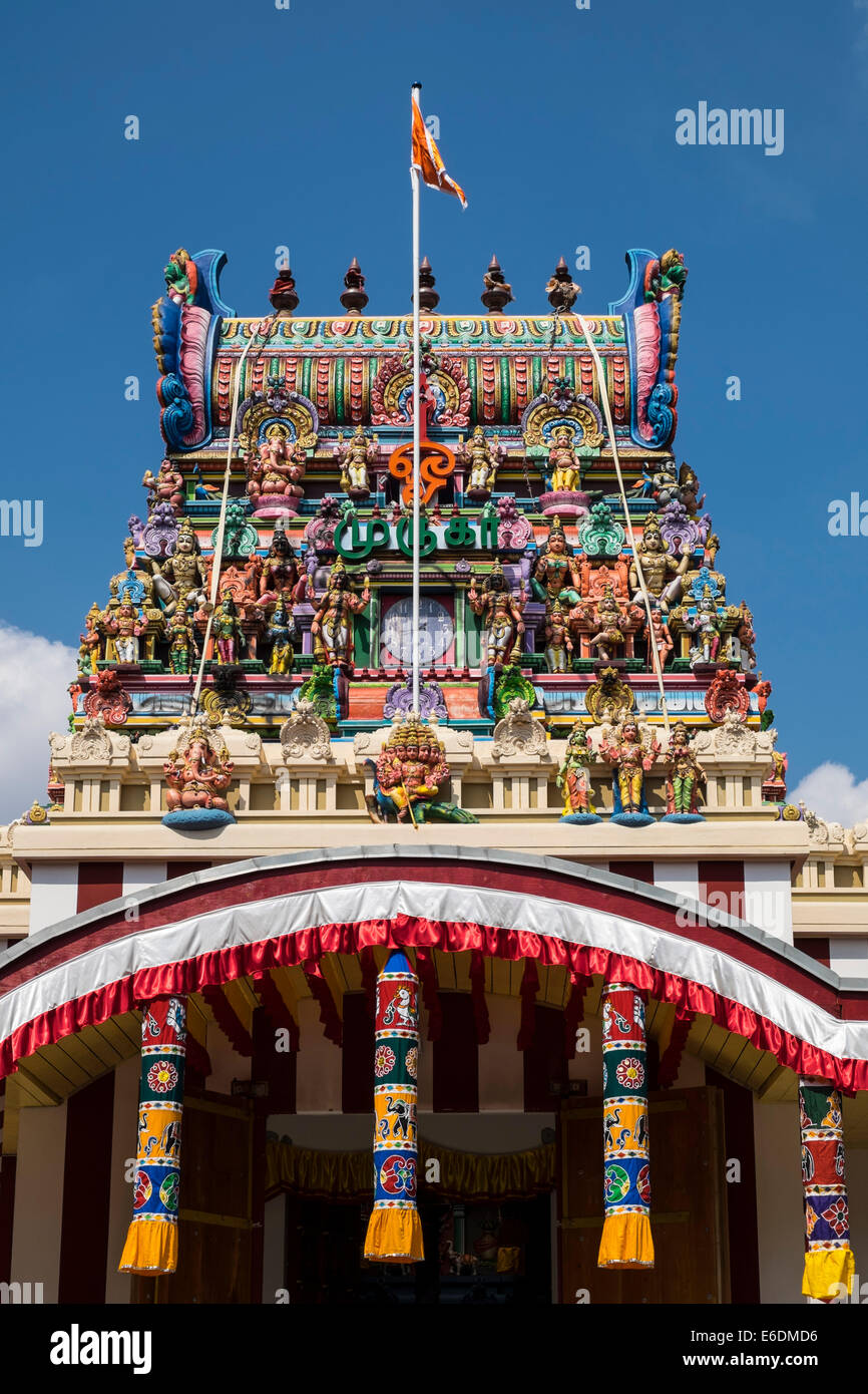 Mayurapathy Temple Tamoul sri Murugan dans Berlin Allemagne Banque D'Images