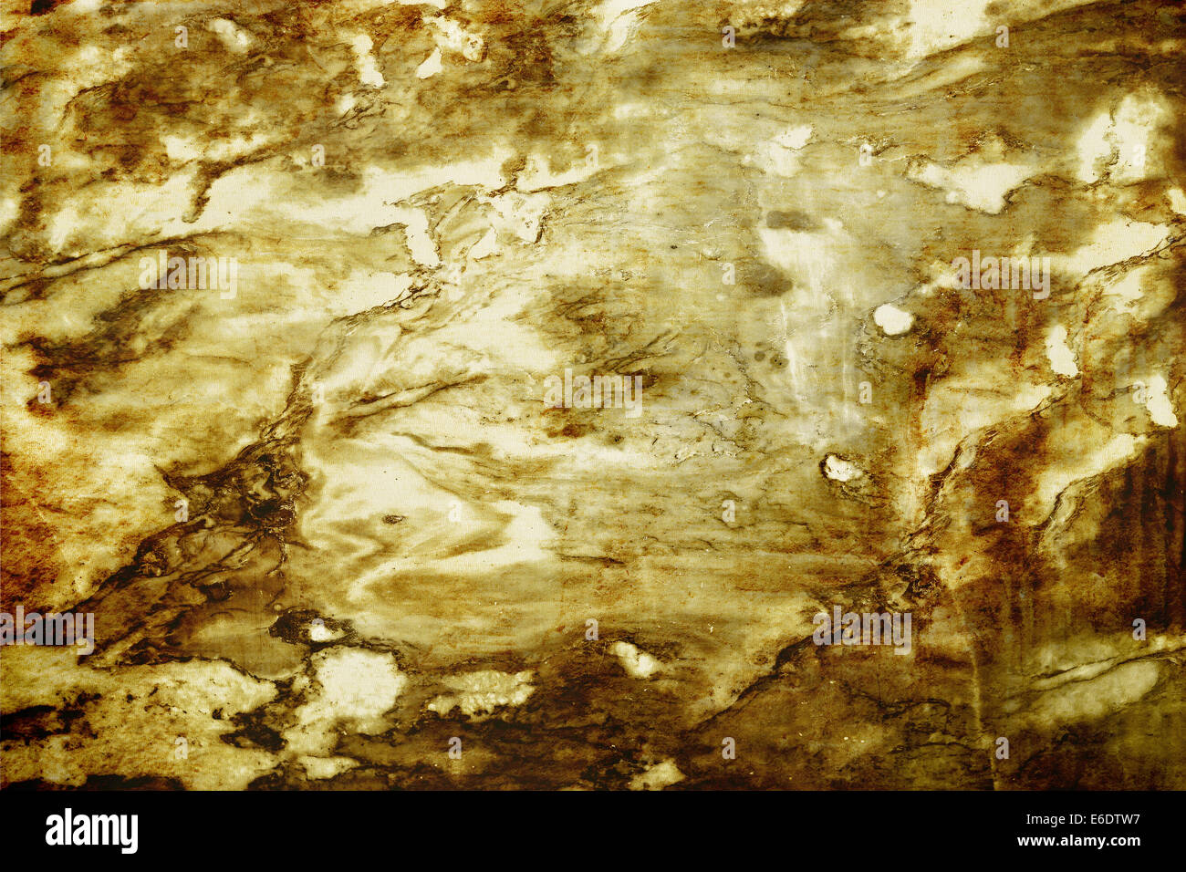 Grunge fond brun et blanc, texture image c des taches sombres sur le mur Banque D'Images