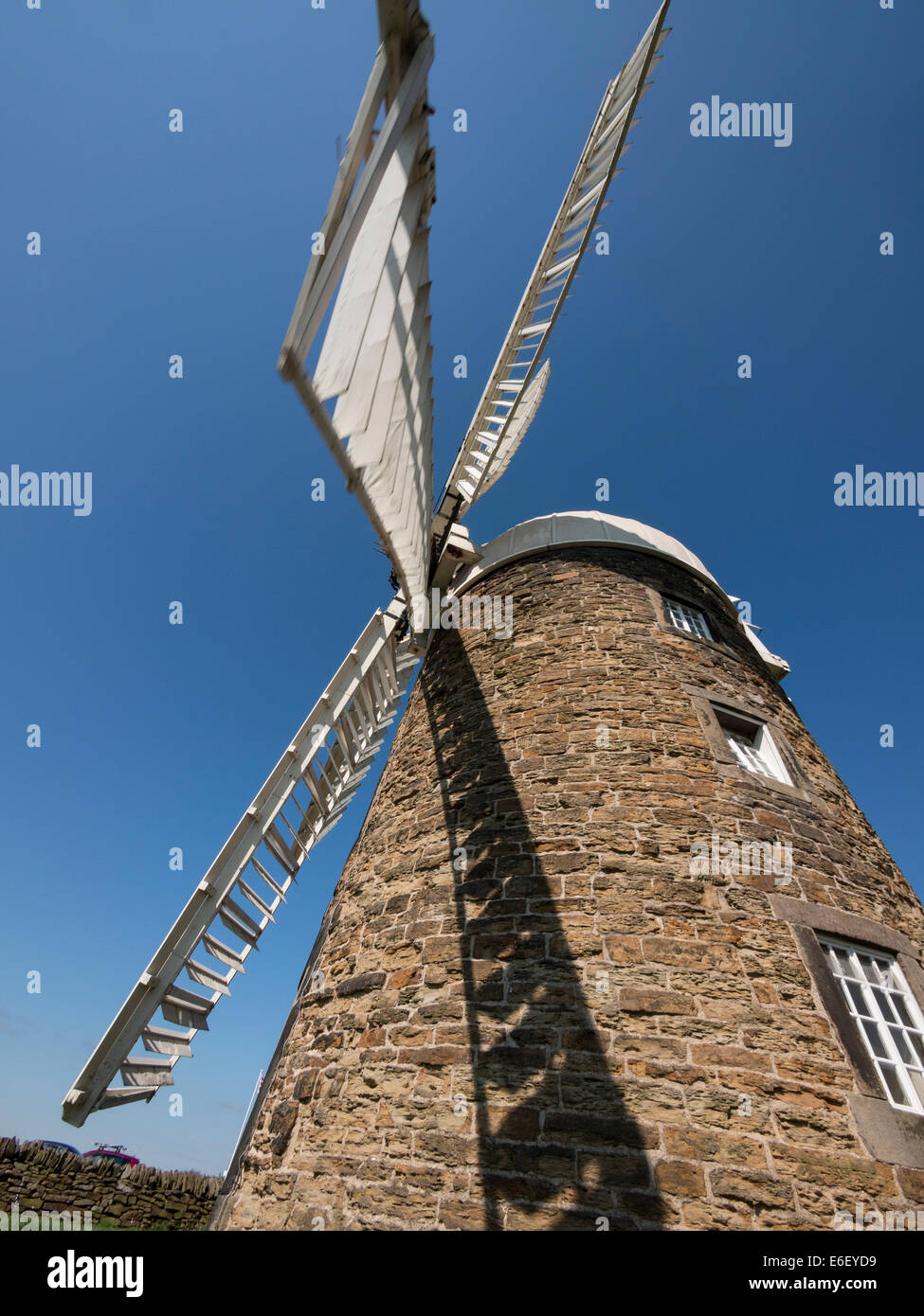 Moulin à vent près de Ripley,Heage Derbyshire, Royaume-Uni Banque D'Images