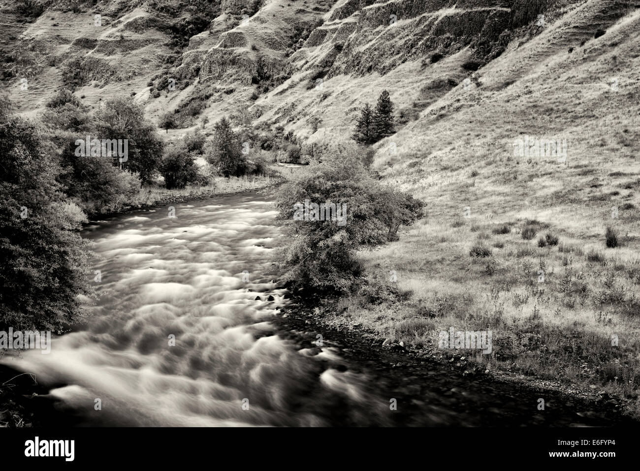 Imnaha River, Hells Canyon National Recreation Area, New York Banque D'Images