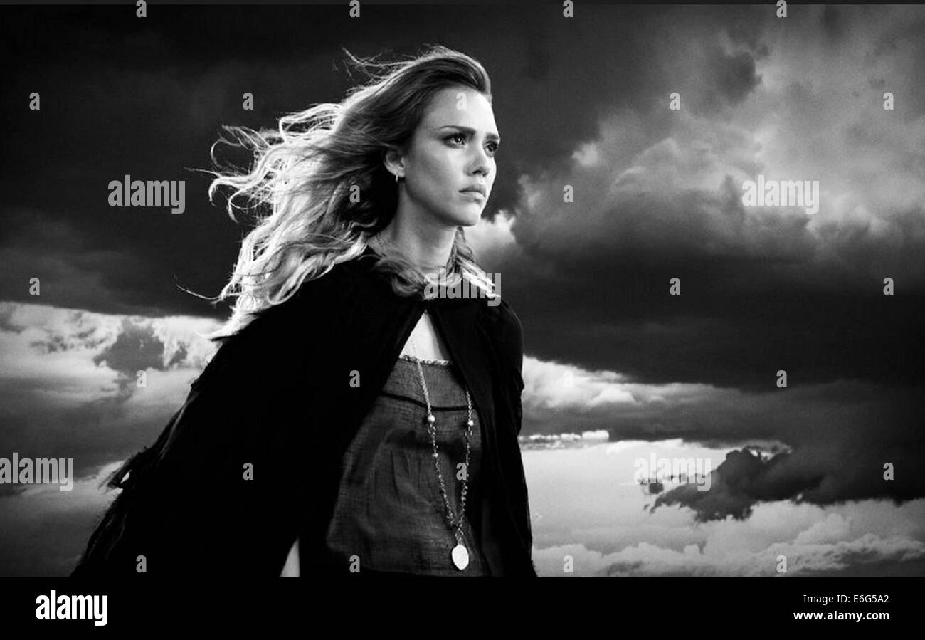 SIN CITY : A DAME TO KILL FOR 2014 Dimension Films Production avec Jessica Alba Banque D'Images