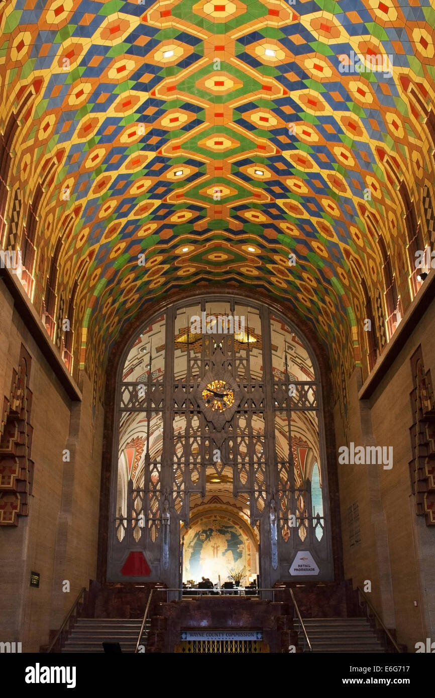 Guardian Building. Detroit, MI Banque D'Images