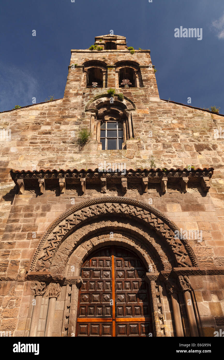 Sabugo église. Aviles. Asturies provence. L'Espagne. L'Europe Banque D'Images