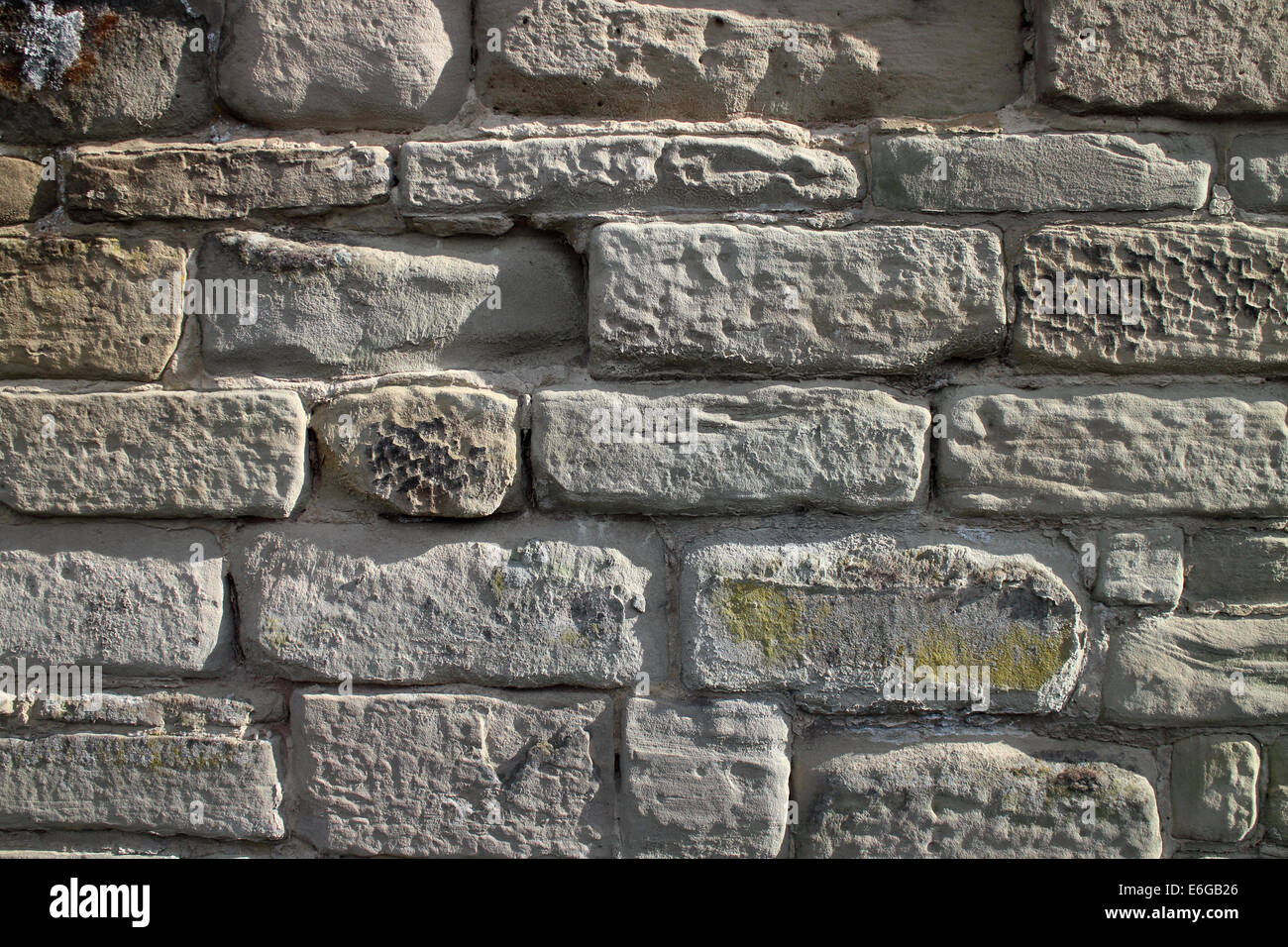 Mur de grès Banque D'Images