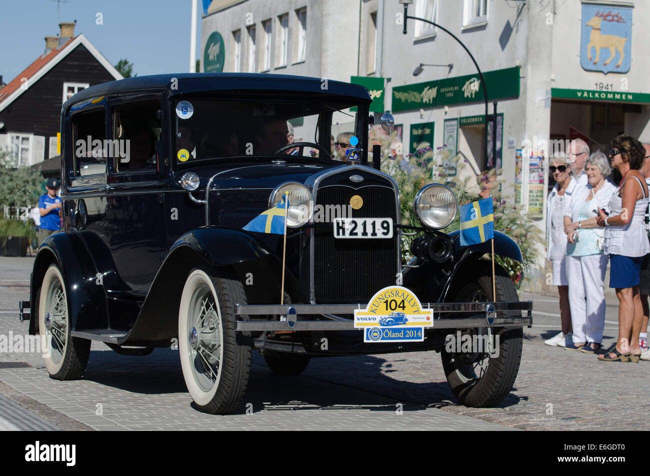 A-Ford De Luxe Tudor (1931) à une voiture oldtimer oldtimer automobile Banque D'Images