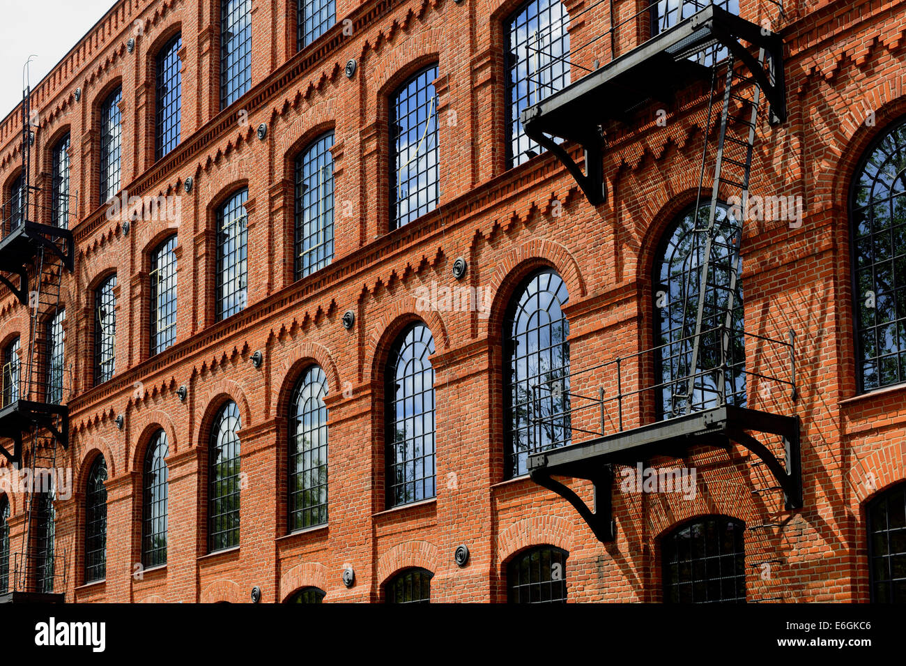 L'hôtel Andel dans ancienne usine Manufactura à Lodz, Pologne, Europe Banque D'Images